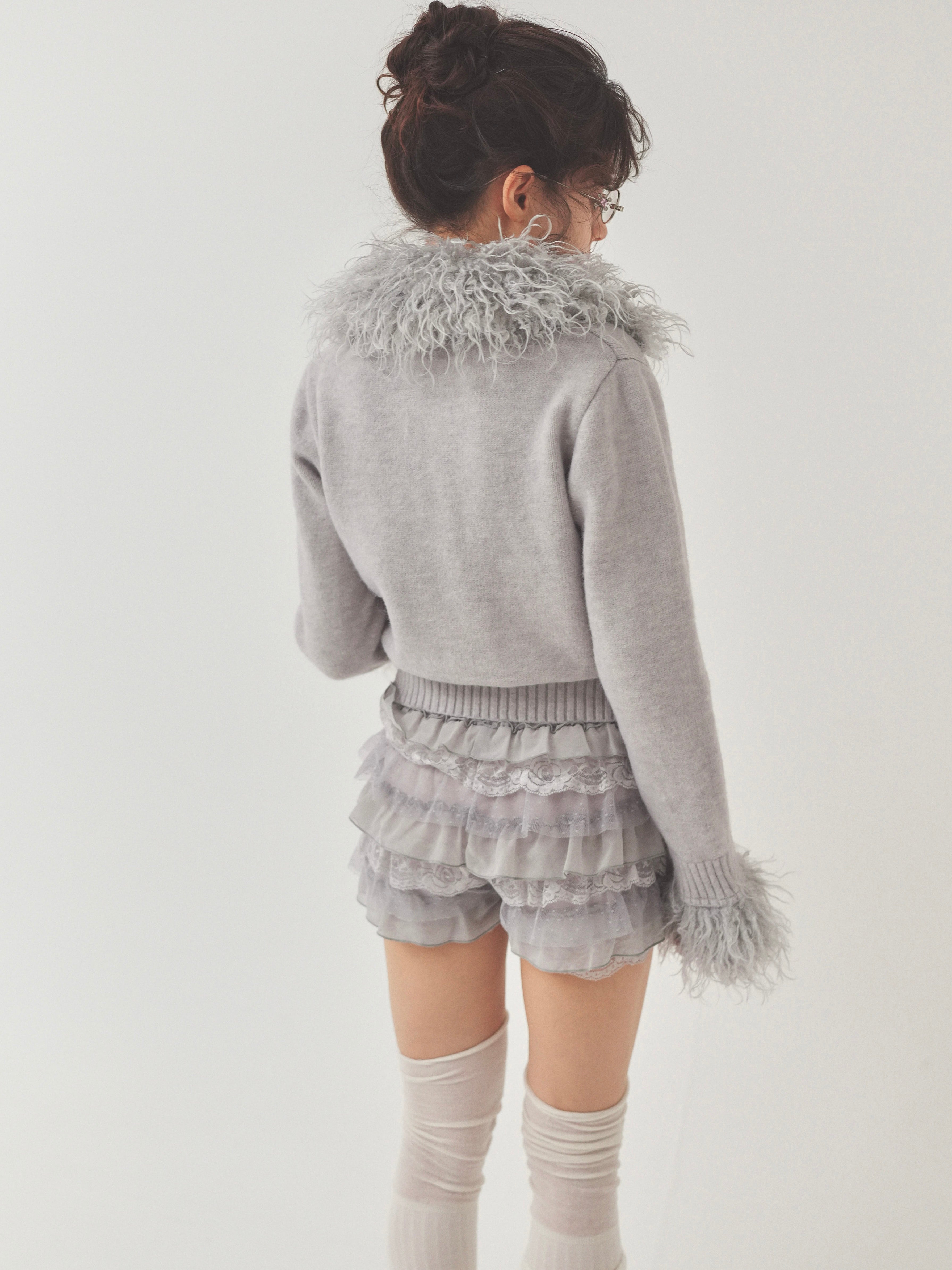 fur zipknit