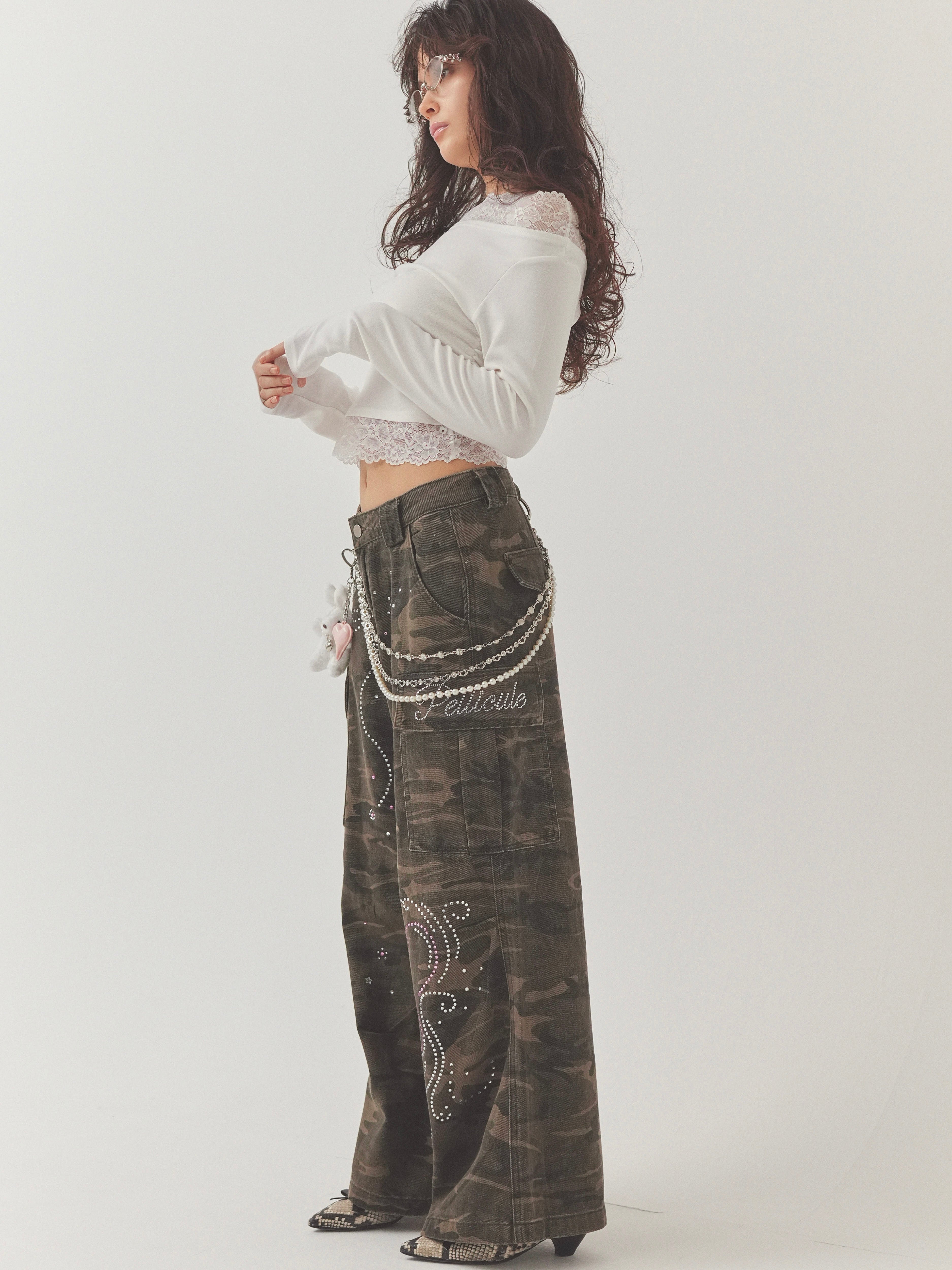 babycamo pants｜PELLICULE | ぺリキュール