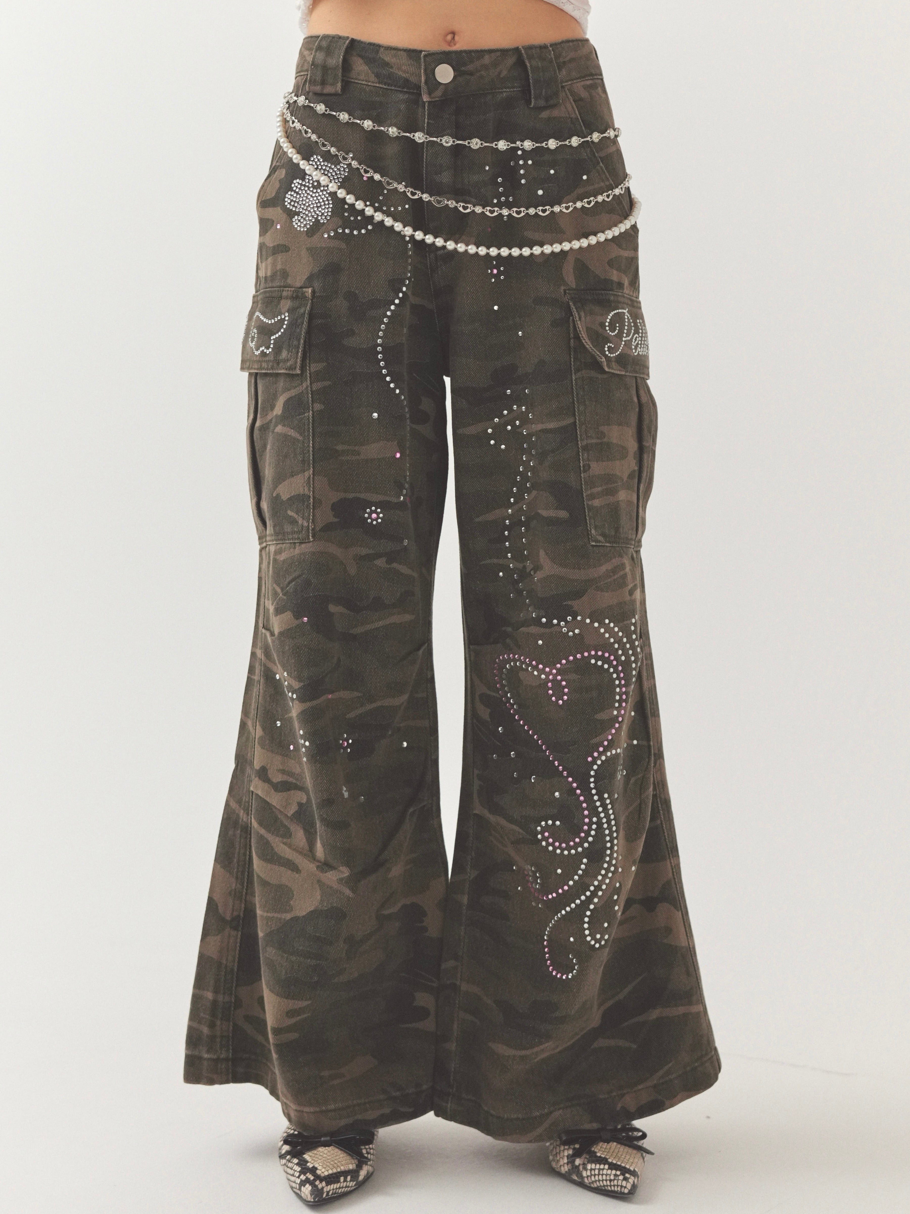 babycamo pants｜PELLICULE | ぺリキュール