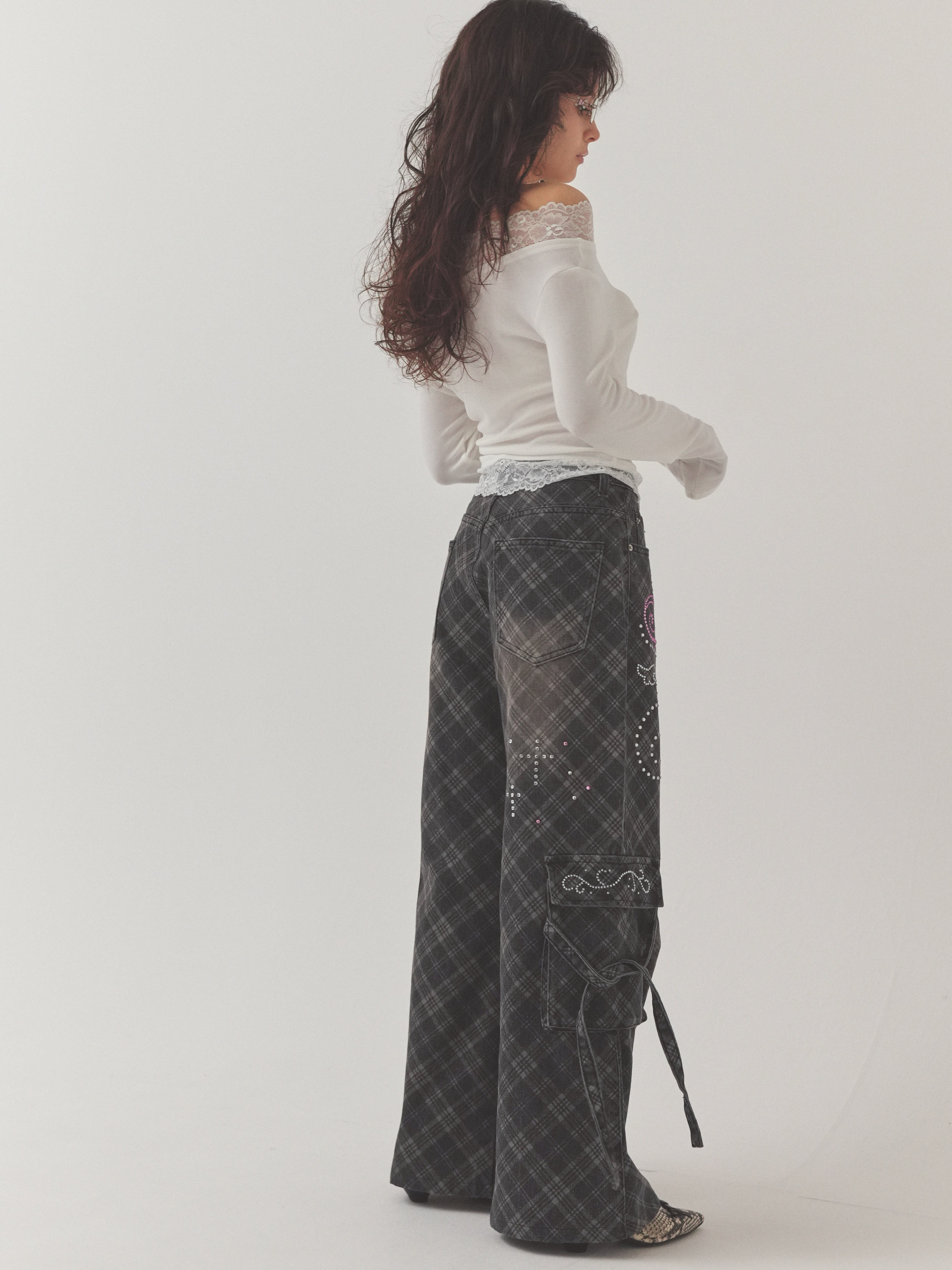 twinkle loop pants｜PELLICULE | ぺリキュール