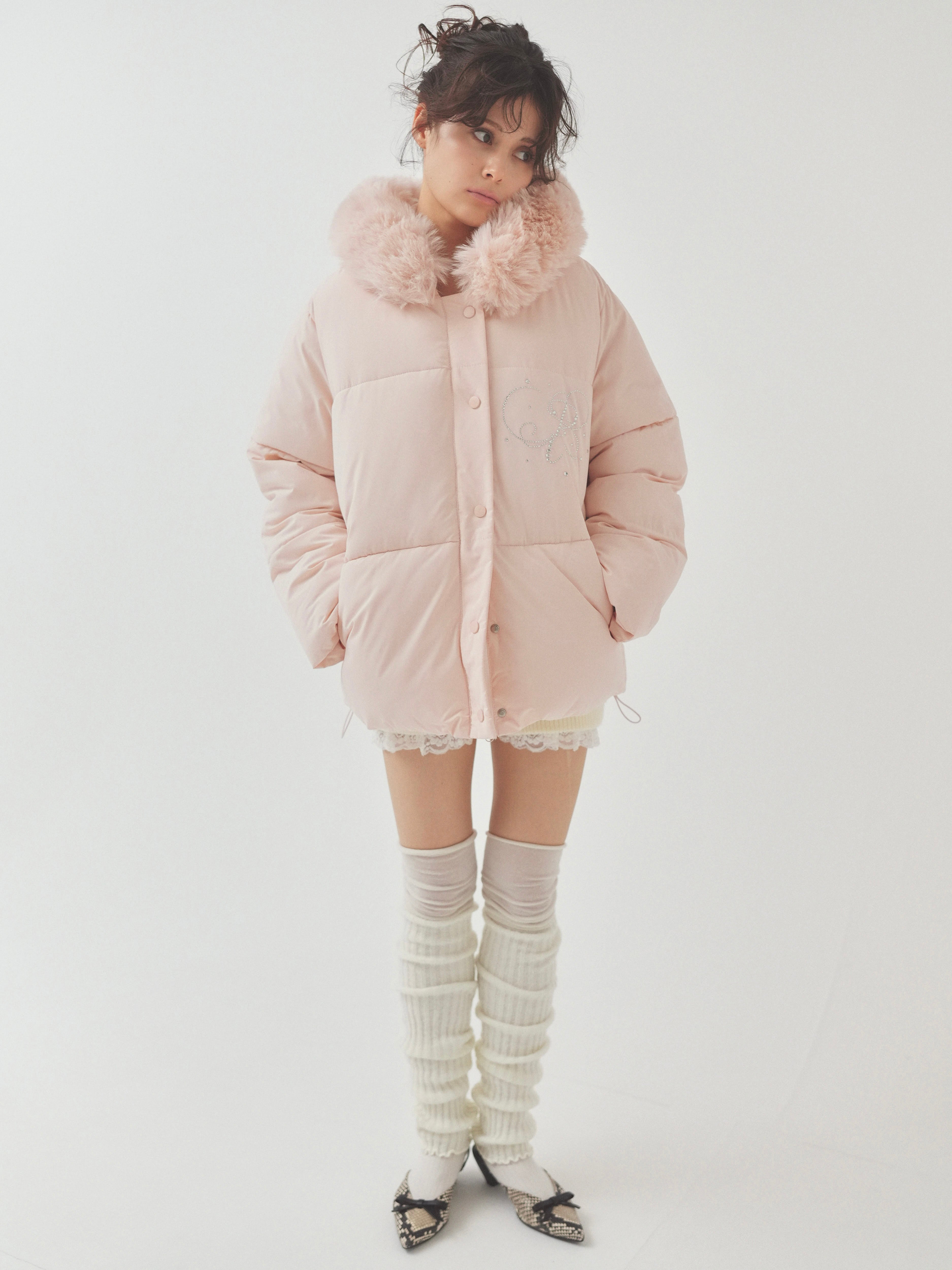 【12/12発送】motif puffer coat