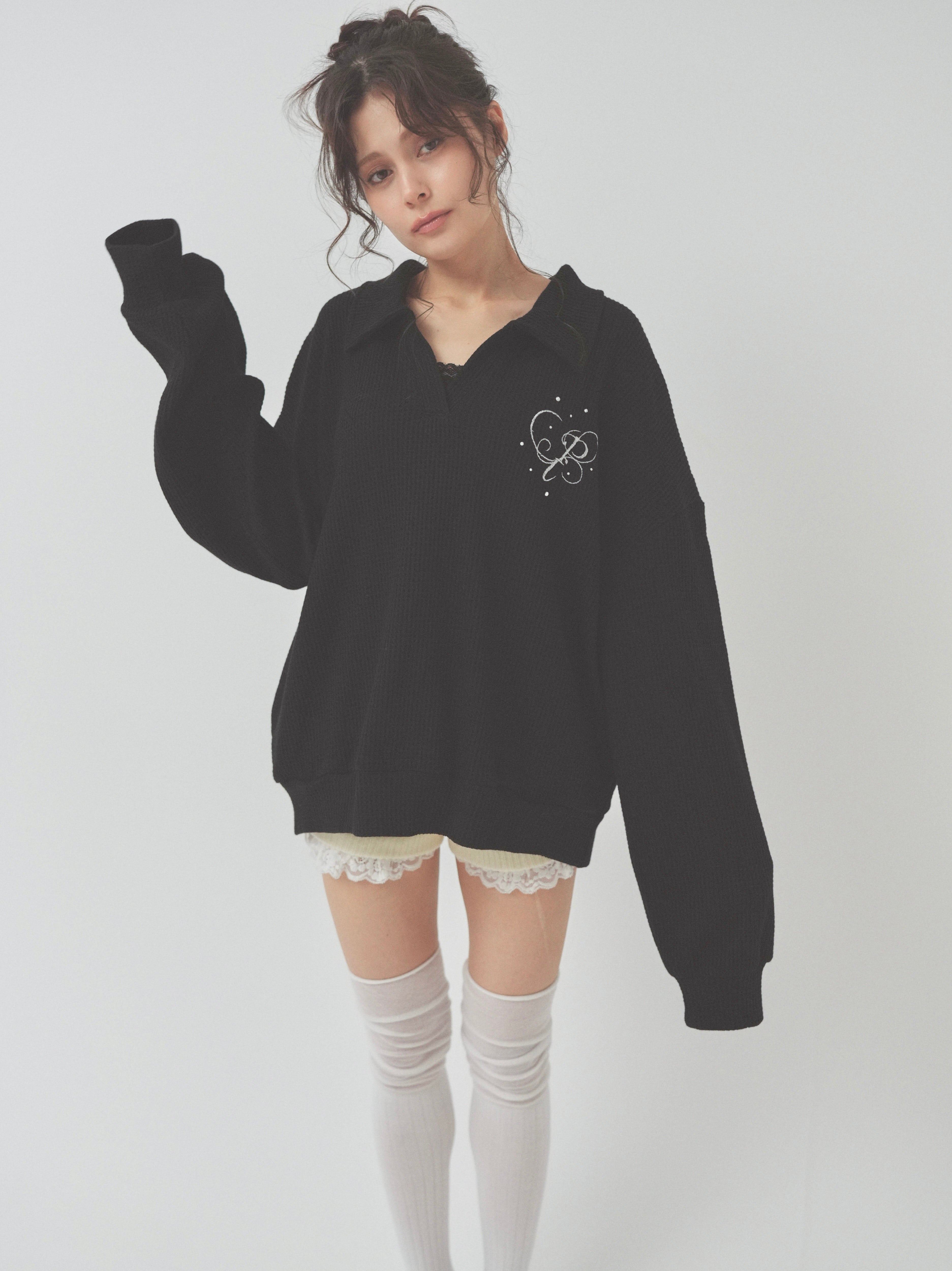 waffle collartops