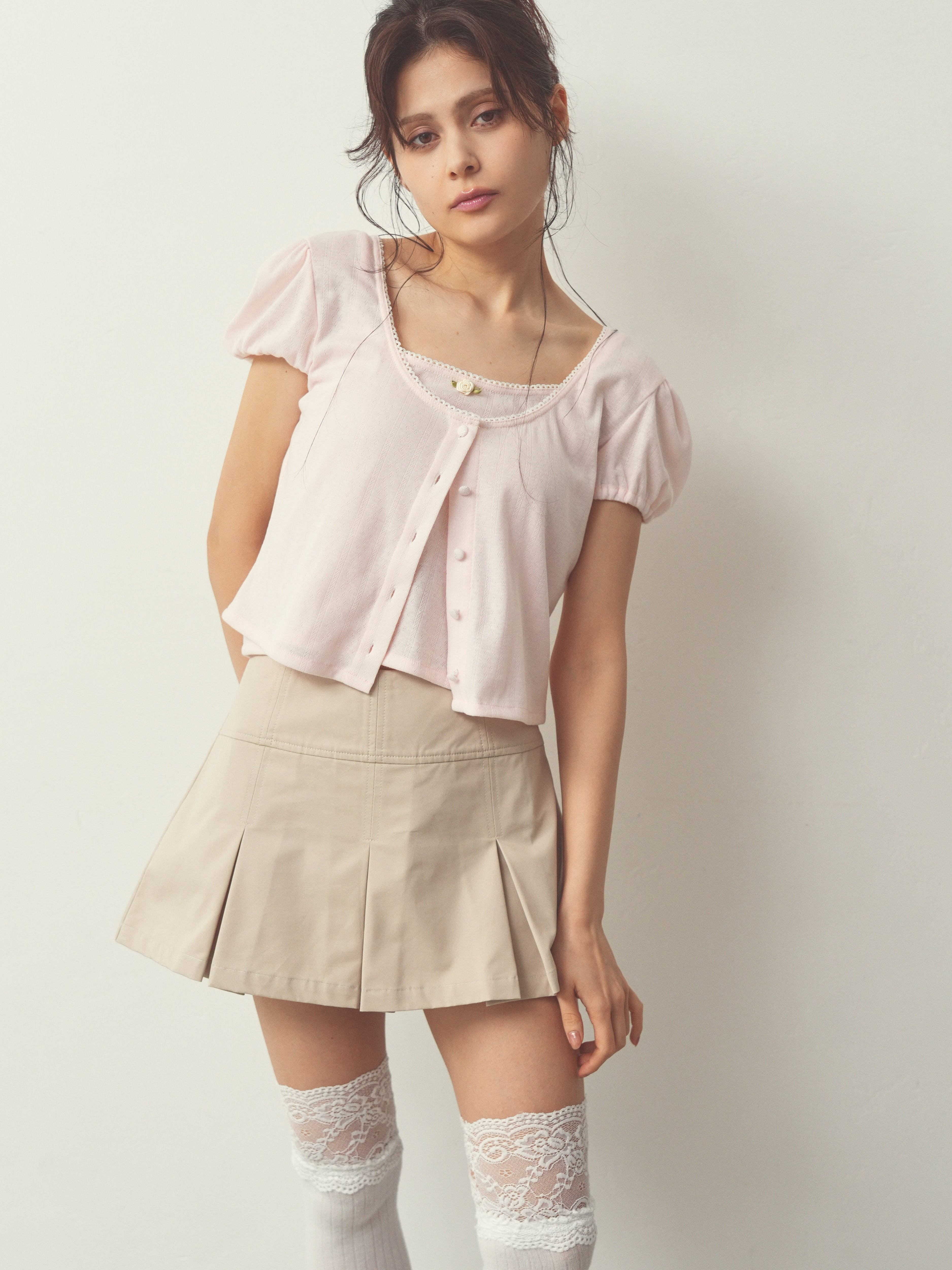 boxpleats skirt