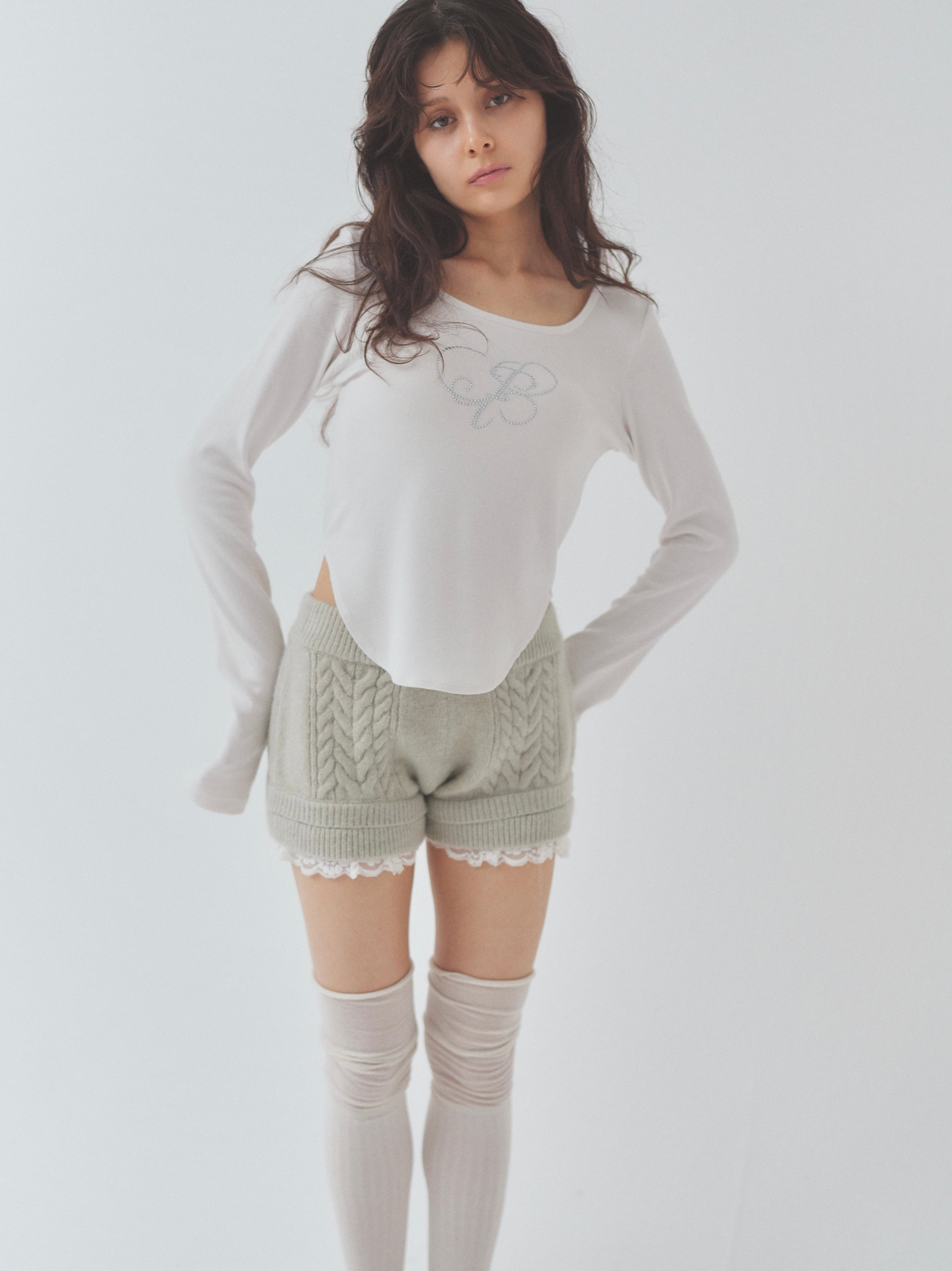 candyfloss knit pants