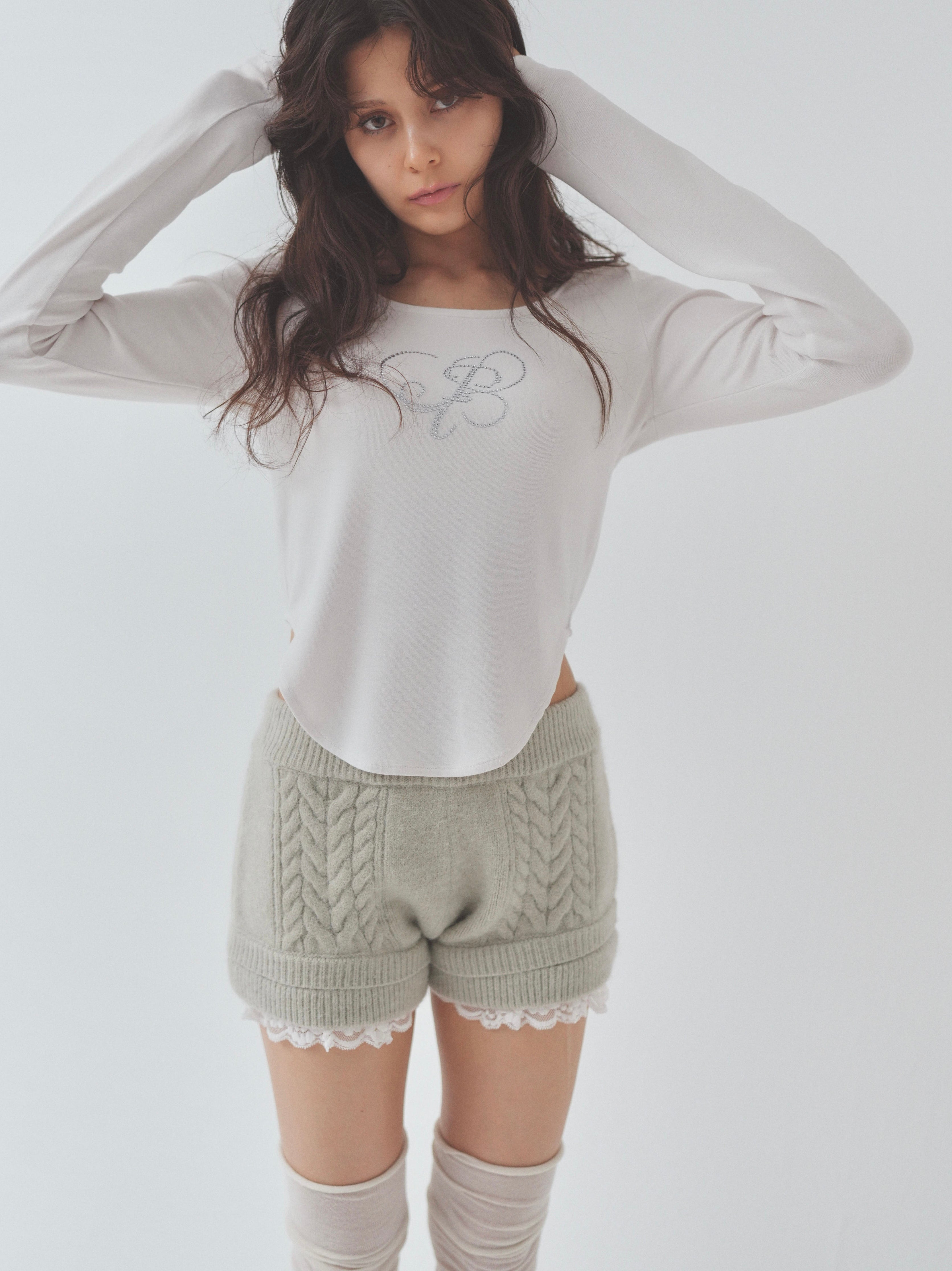 candyfloss knit pants