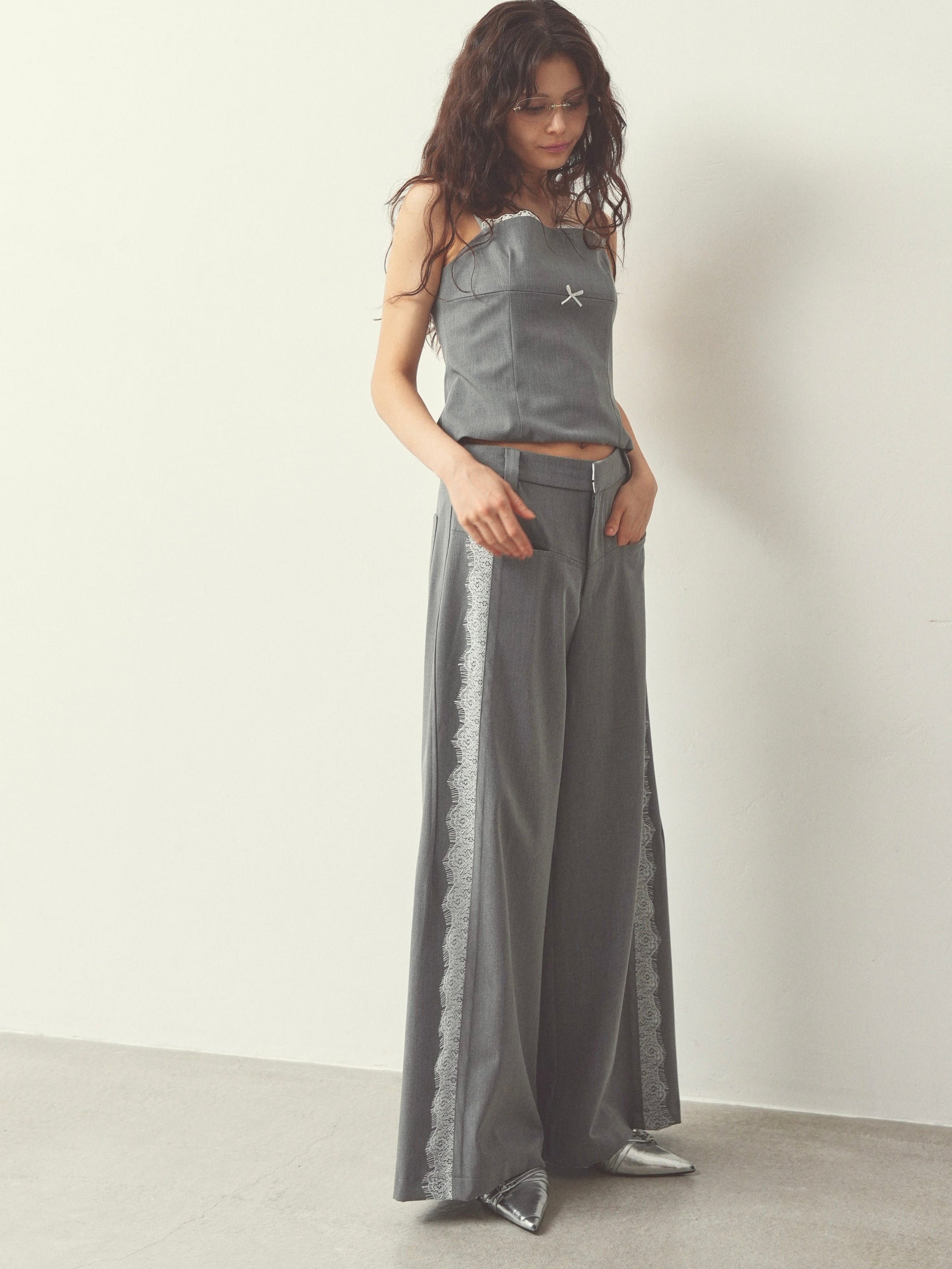 point lace camisole