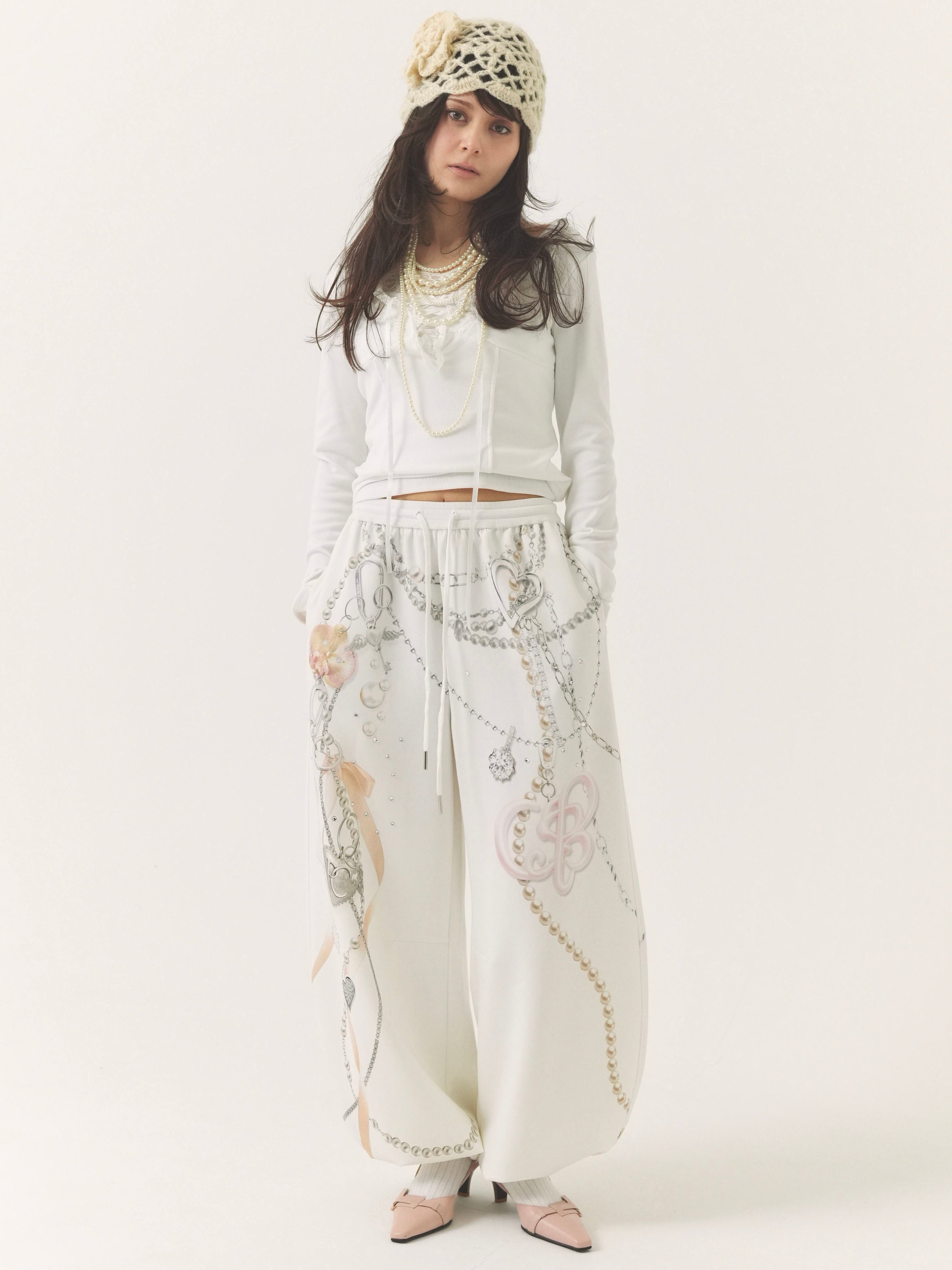 icon artgram sweat pants｜PELLICULE | ぺリキュール