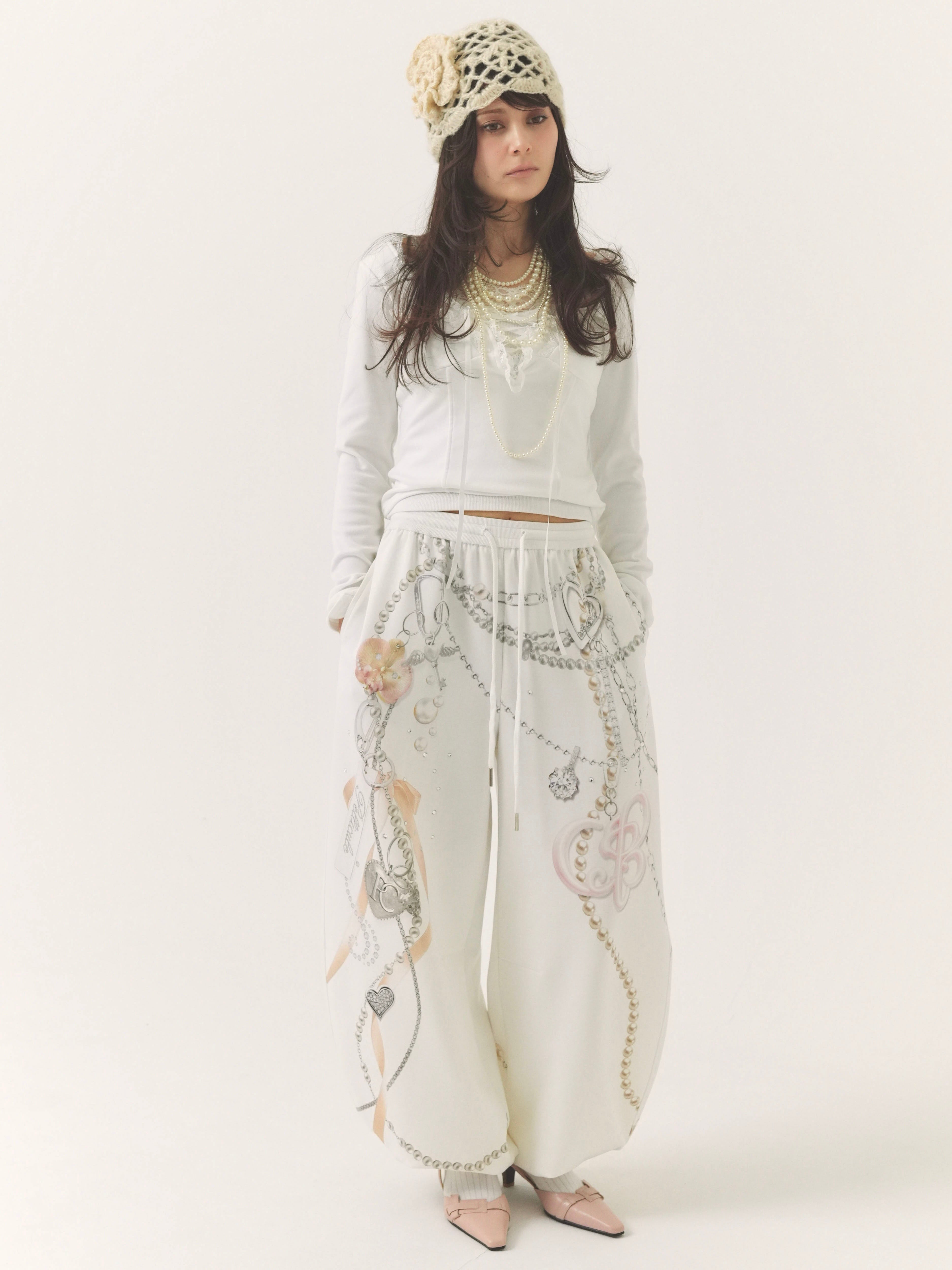 icon artgram sweat pants｜PELLICULE | ぺリキュール