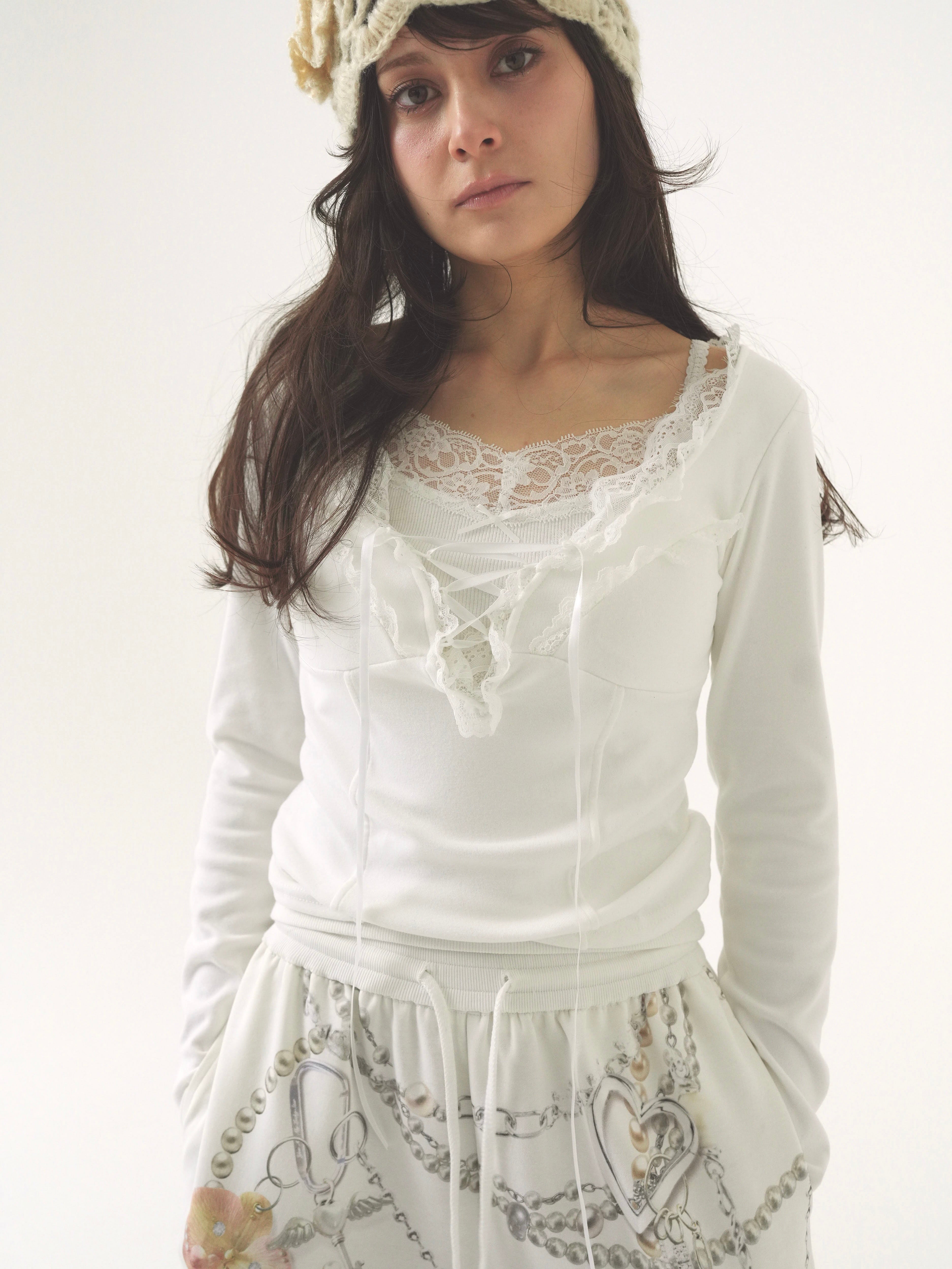PELLICULE ペリキュール corset layer tops corset layer tops｜PELLICULE | ぺリキュール