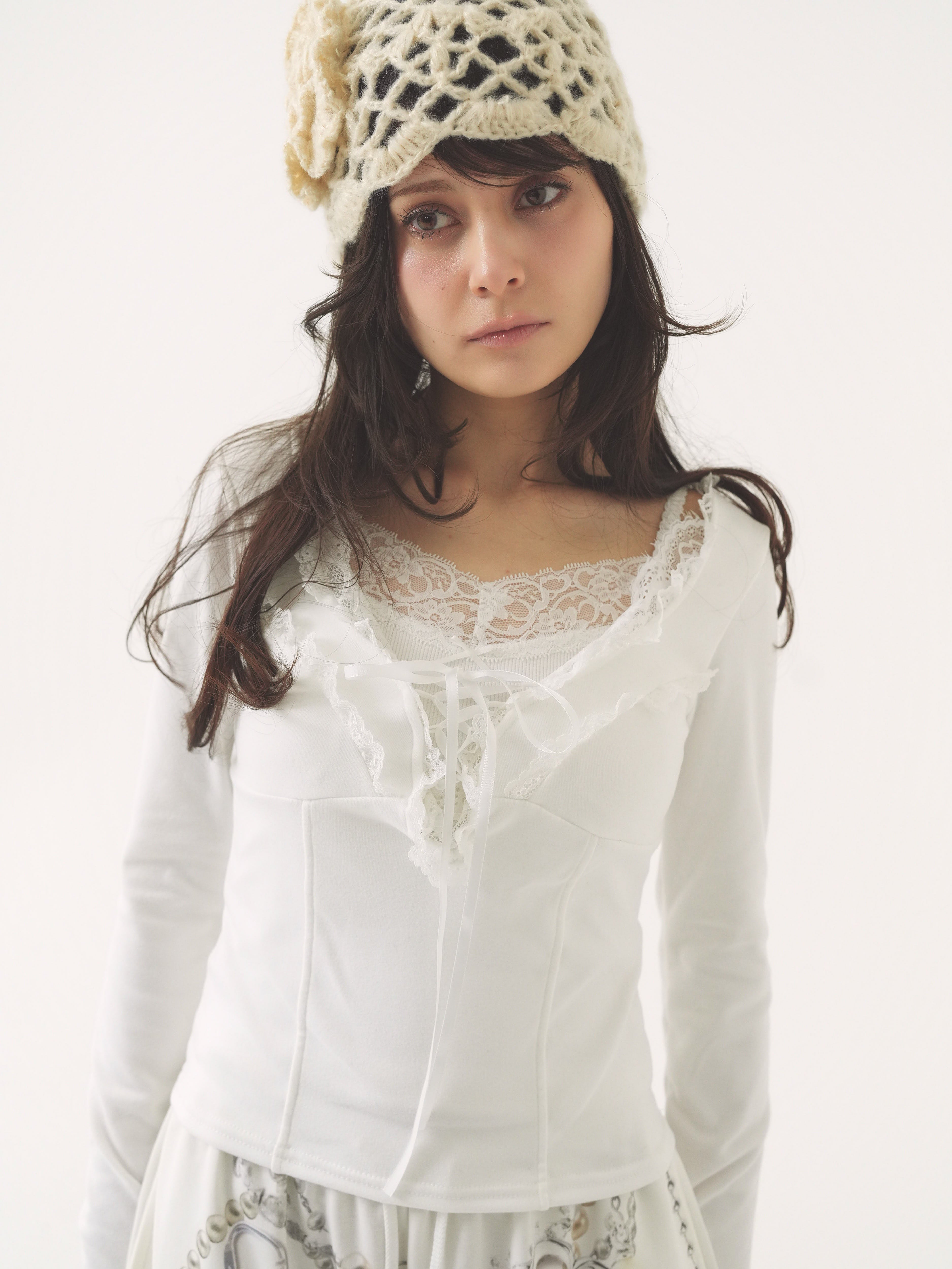 PELLICULE ペリキュール corset layer tops corset layer tops｜PELLICULE | ぺリキュール