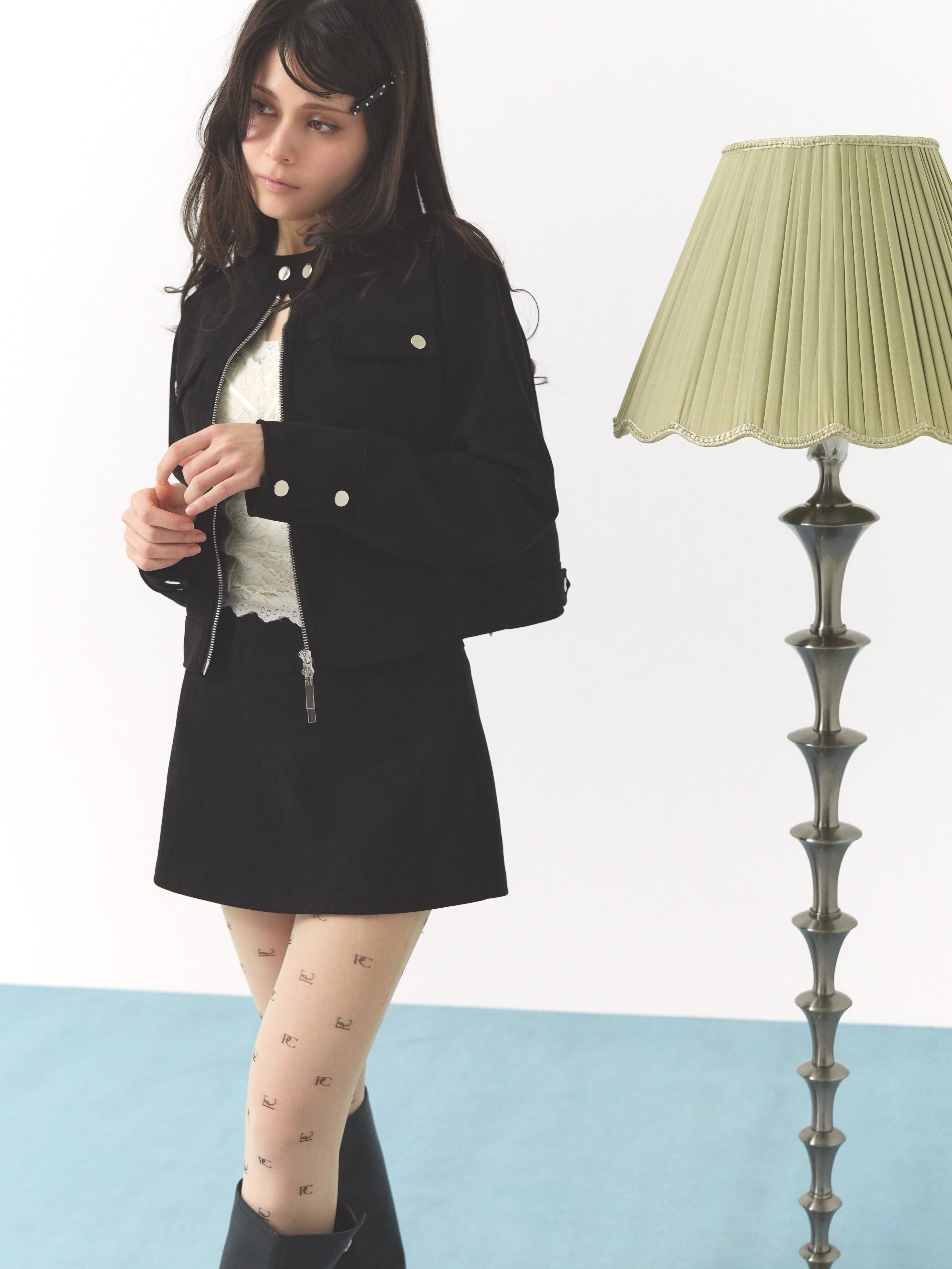 Peach peel skirt｜PELLICULE | ぺリキュール