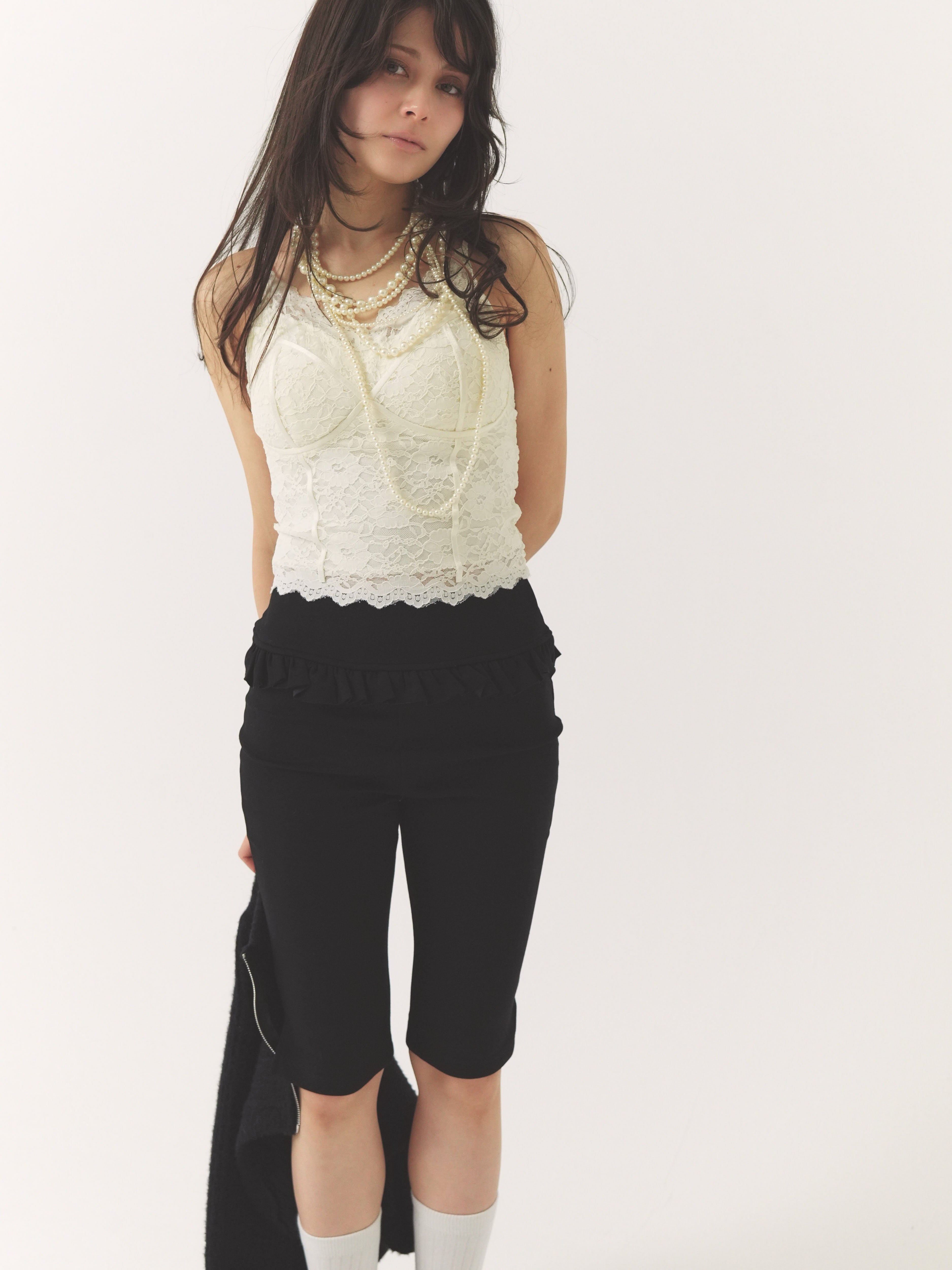 lace corset camisole