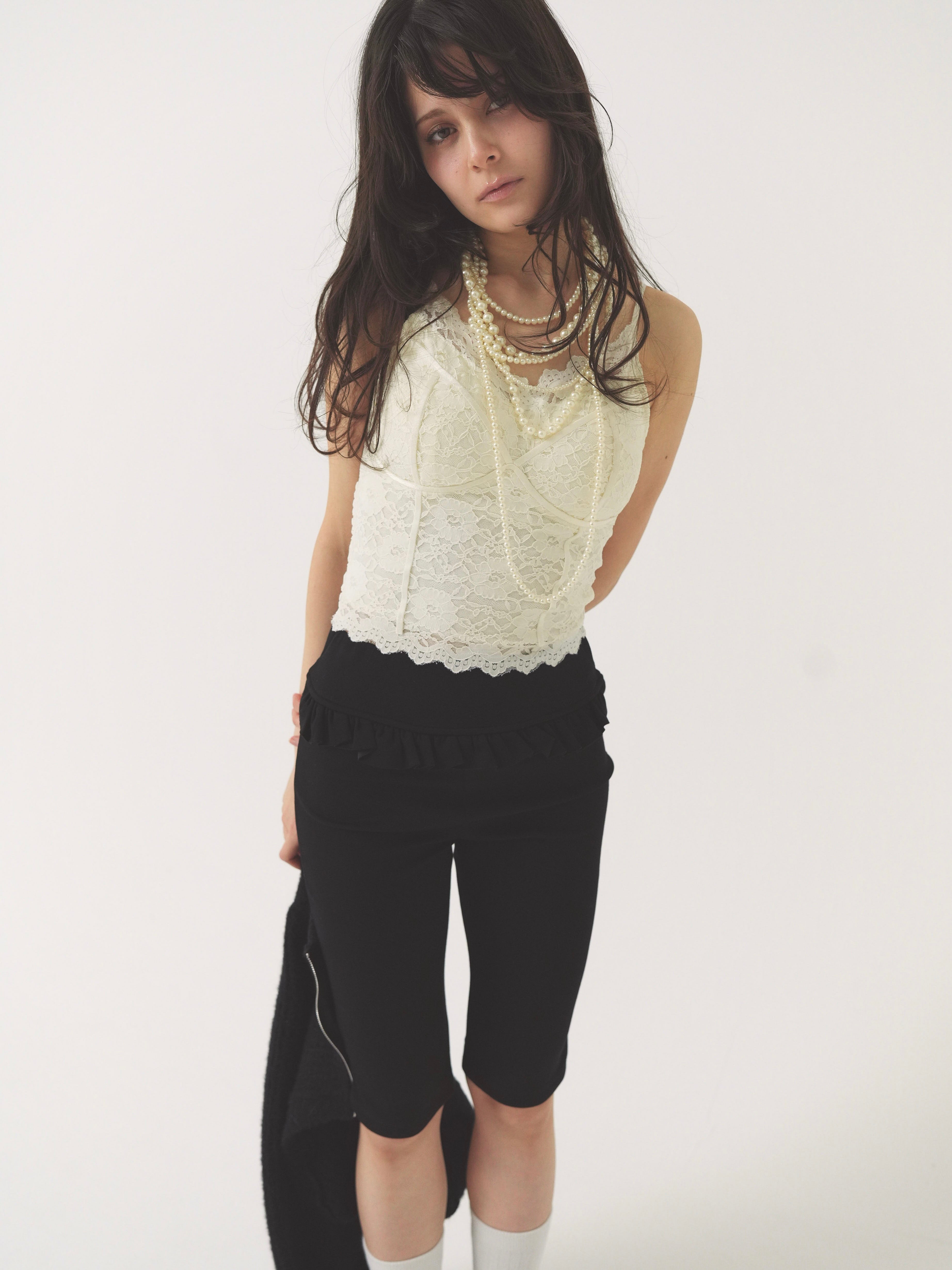 lace corset camisole