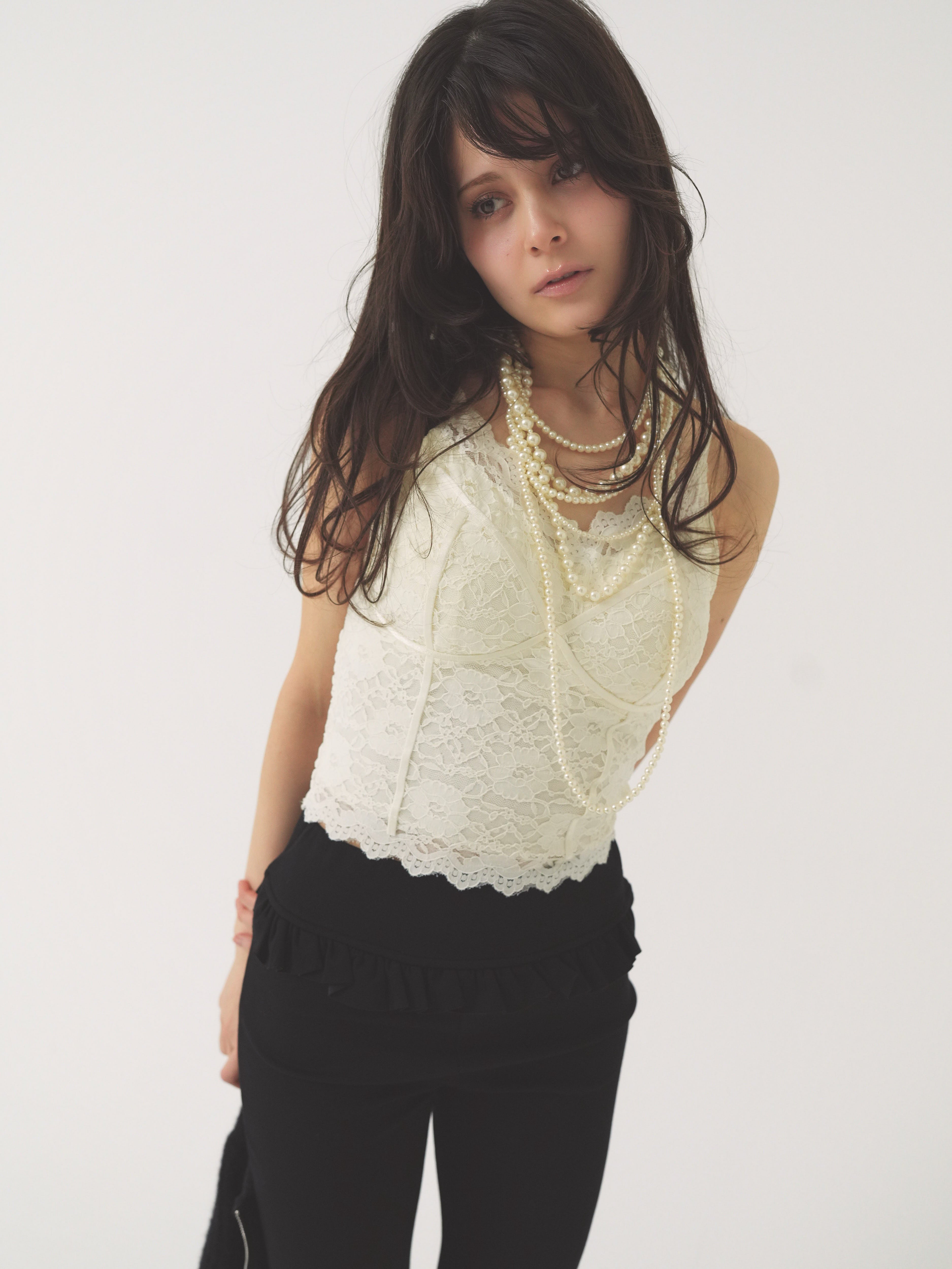 multi-strand pearl necklace