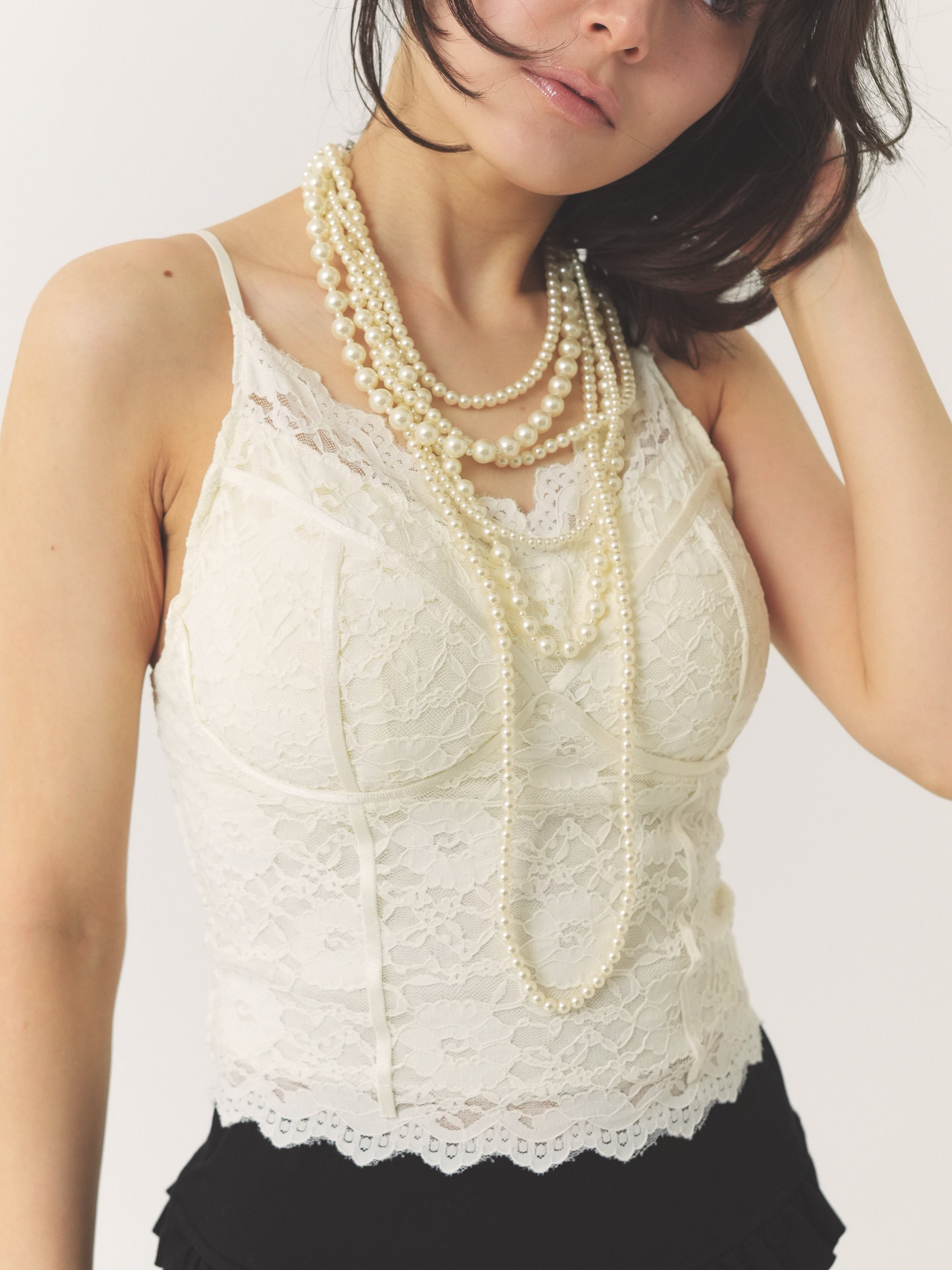 lace corset camisole