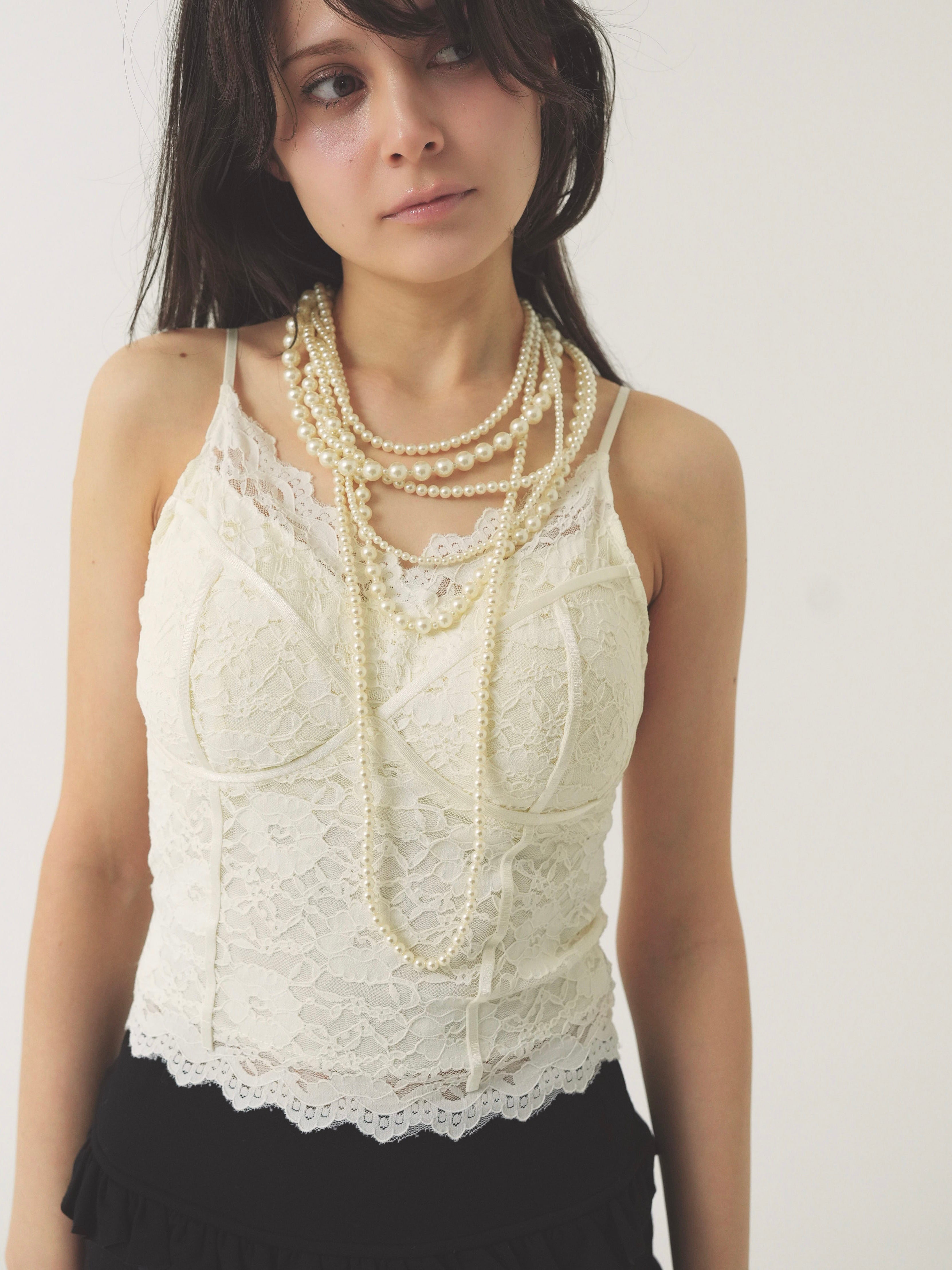 multi-strand pearl necklace