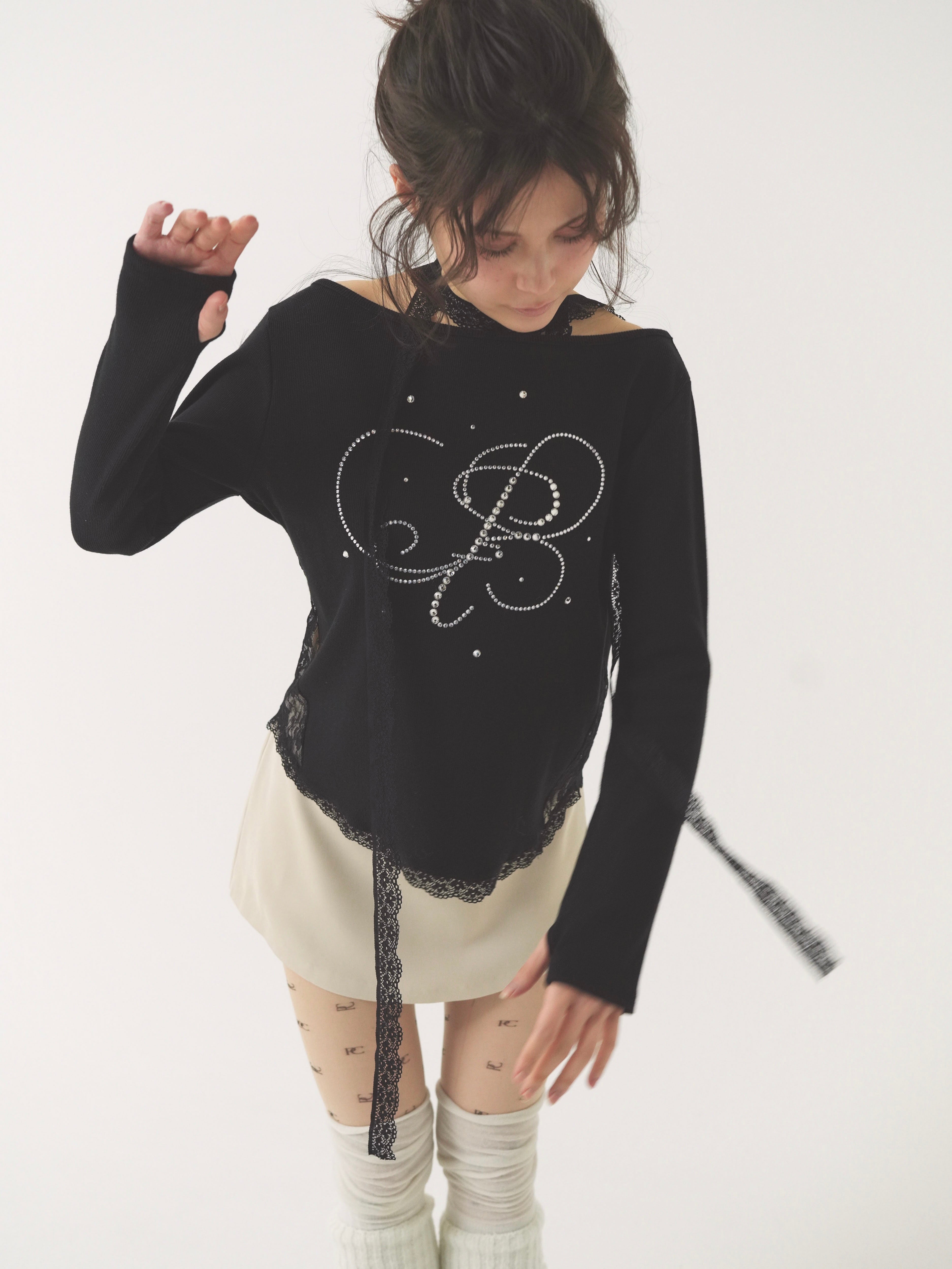 lace deco tops｜PELLICULE | ぺリキュール