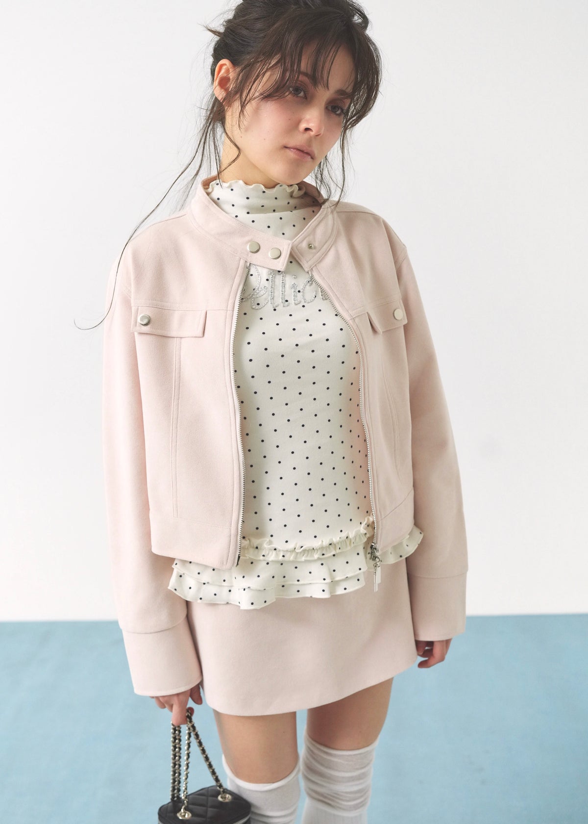 Peach peel jacket｜PELLICULE | ぺリキュール
