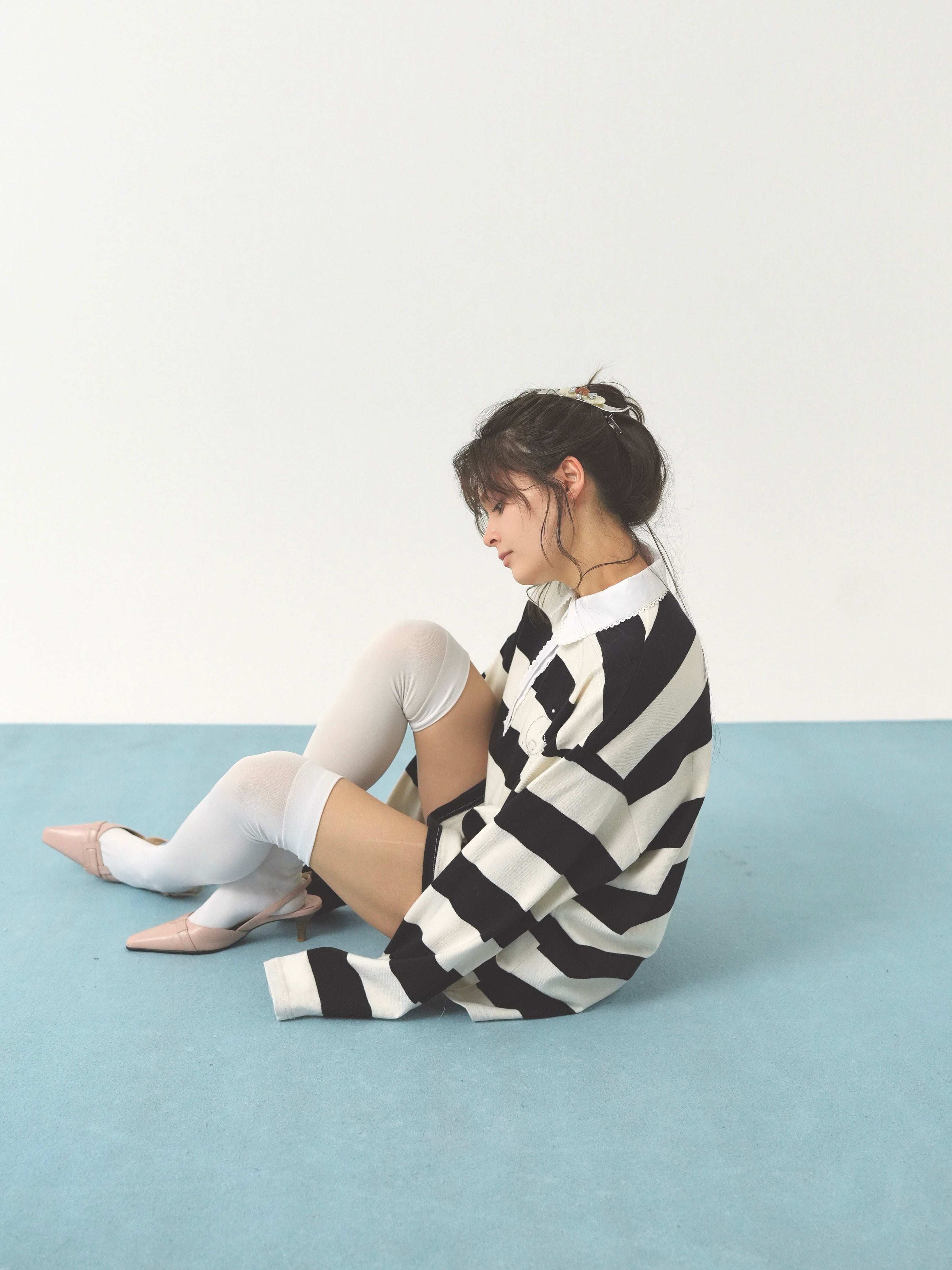 ribbon bear hairclip