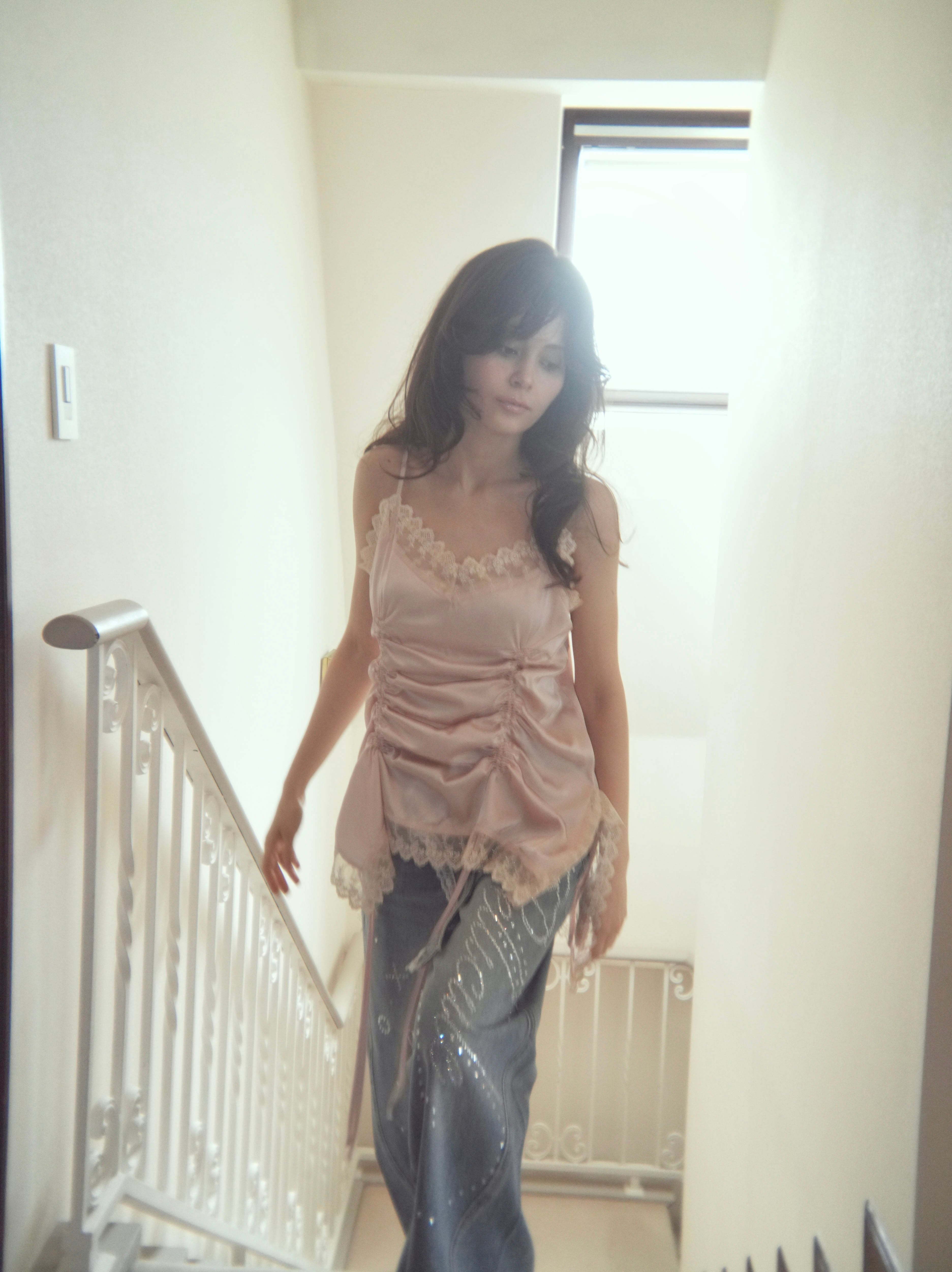 satin gather mini op