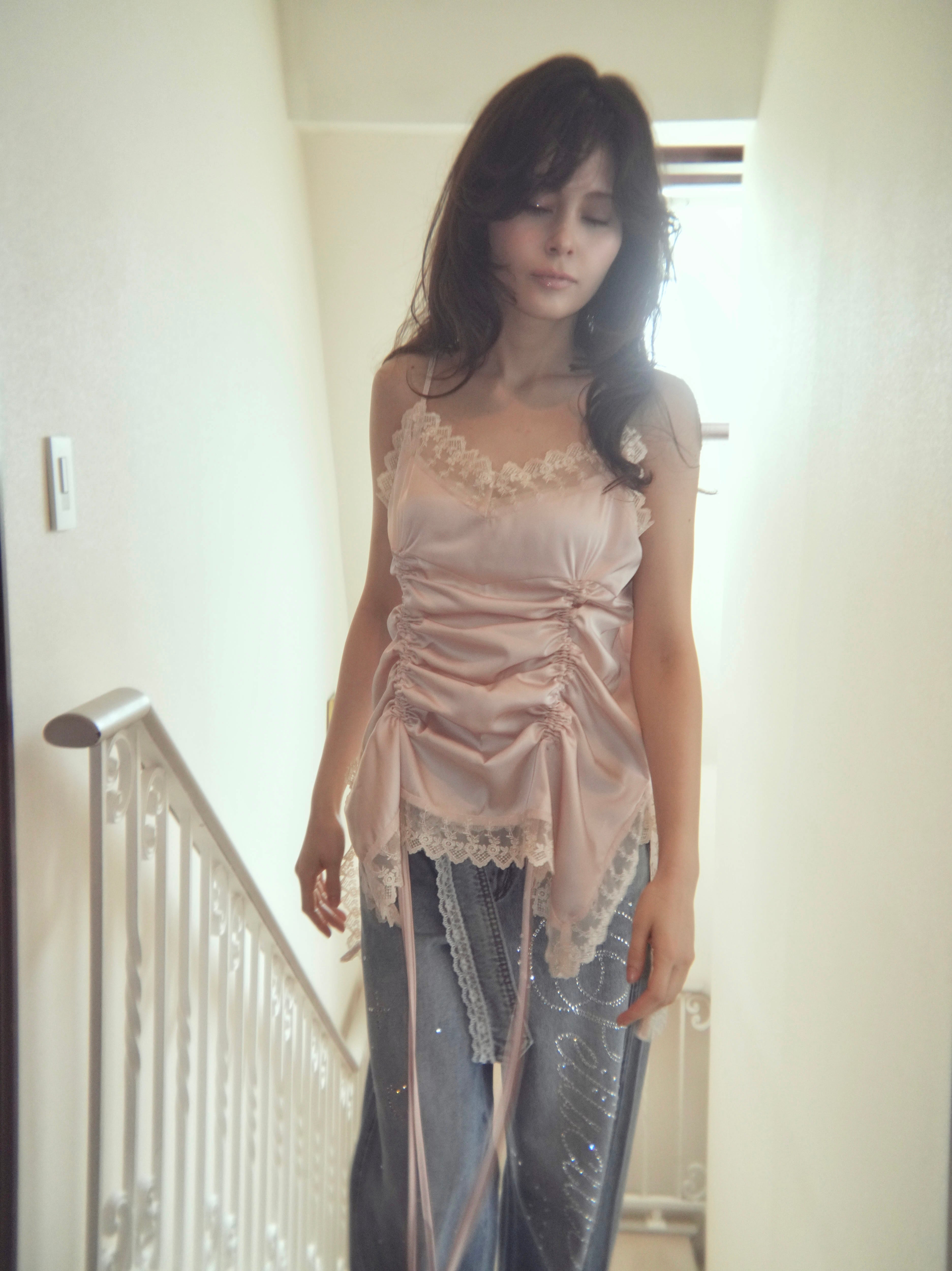 予約】lacybelt motif denim｜PELLICULE | ぺリキュール