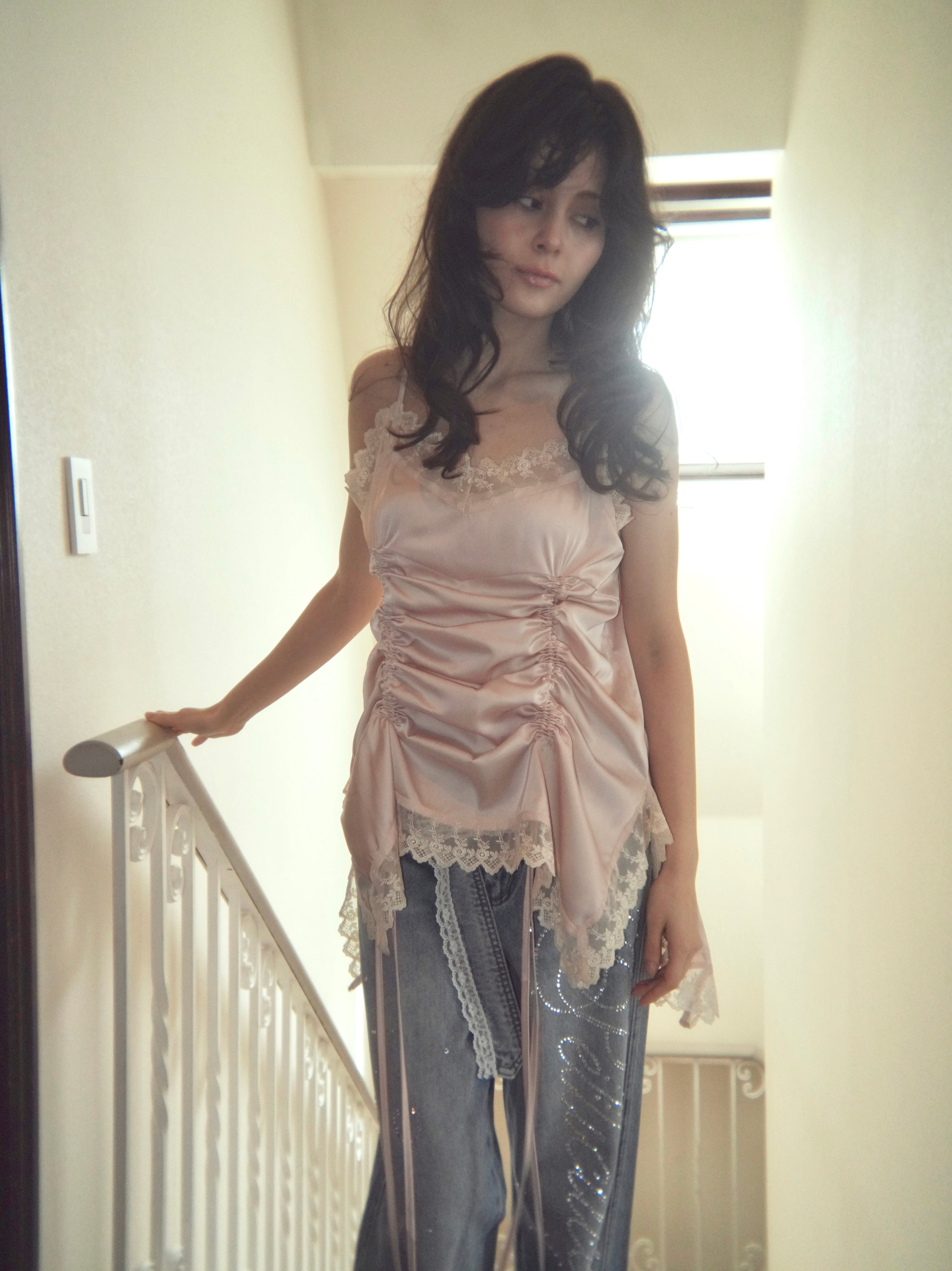 lacybelt motif denim｜PELLICULE | ぺリキュール