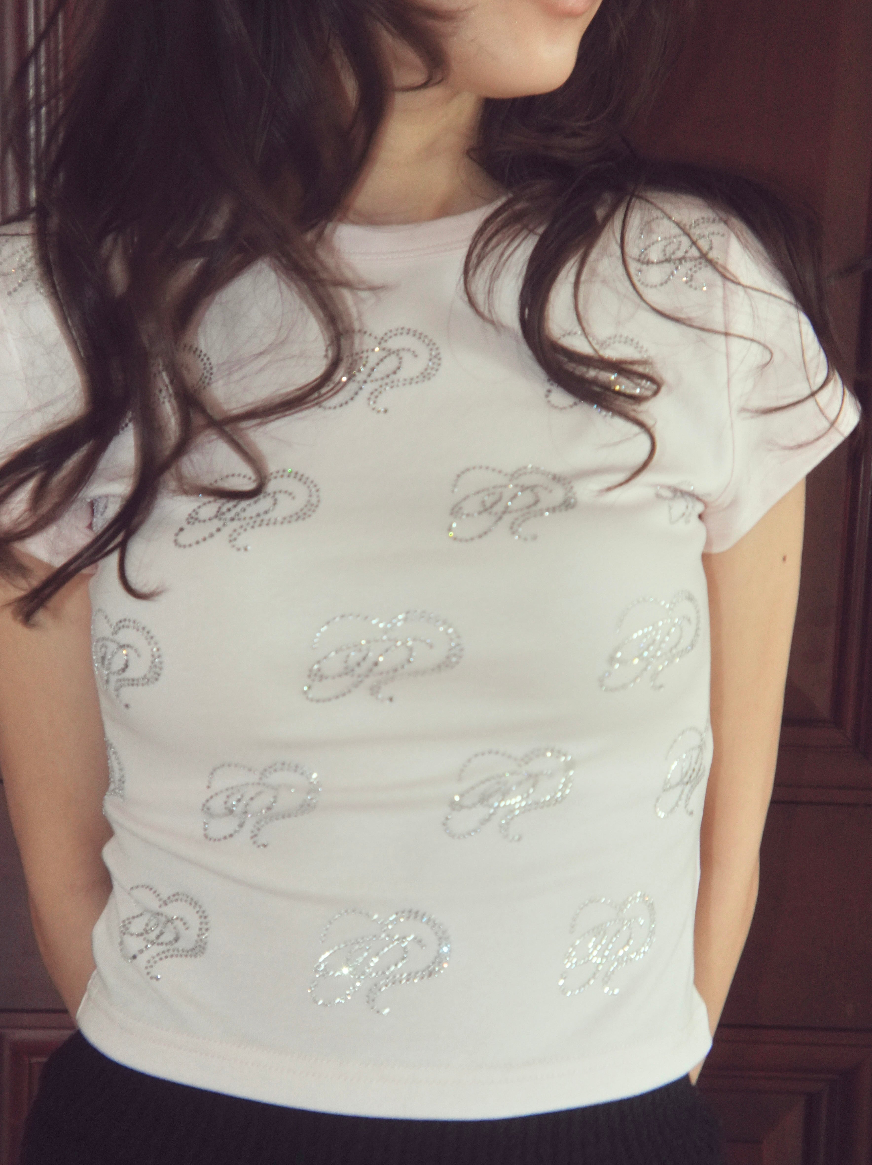 トップス pellicule motif replay tee pink motif replay tops｜PELLICULE | ぺリキュール