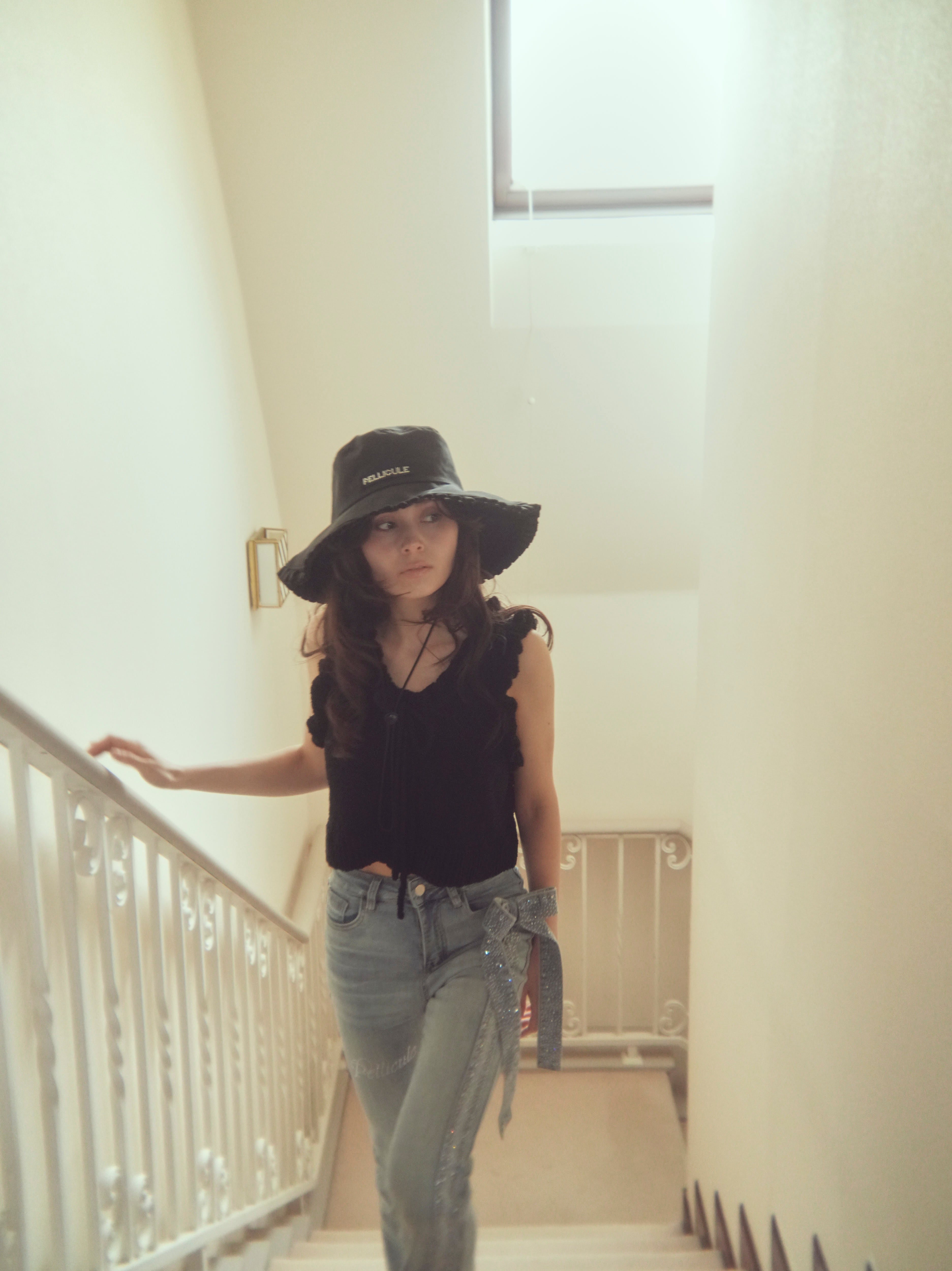 ribbon brilliant denim｜PELLICULE | ぺリキュール