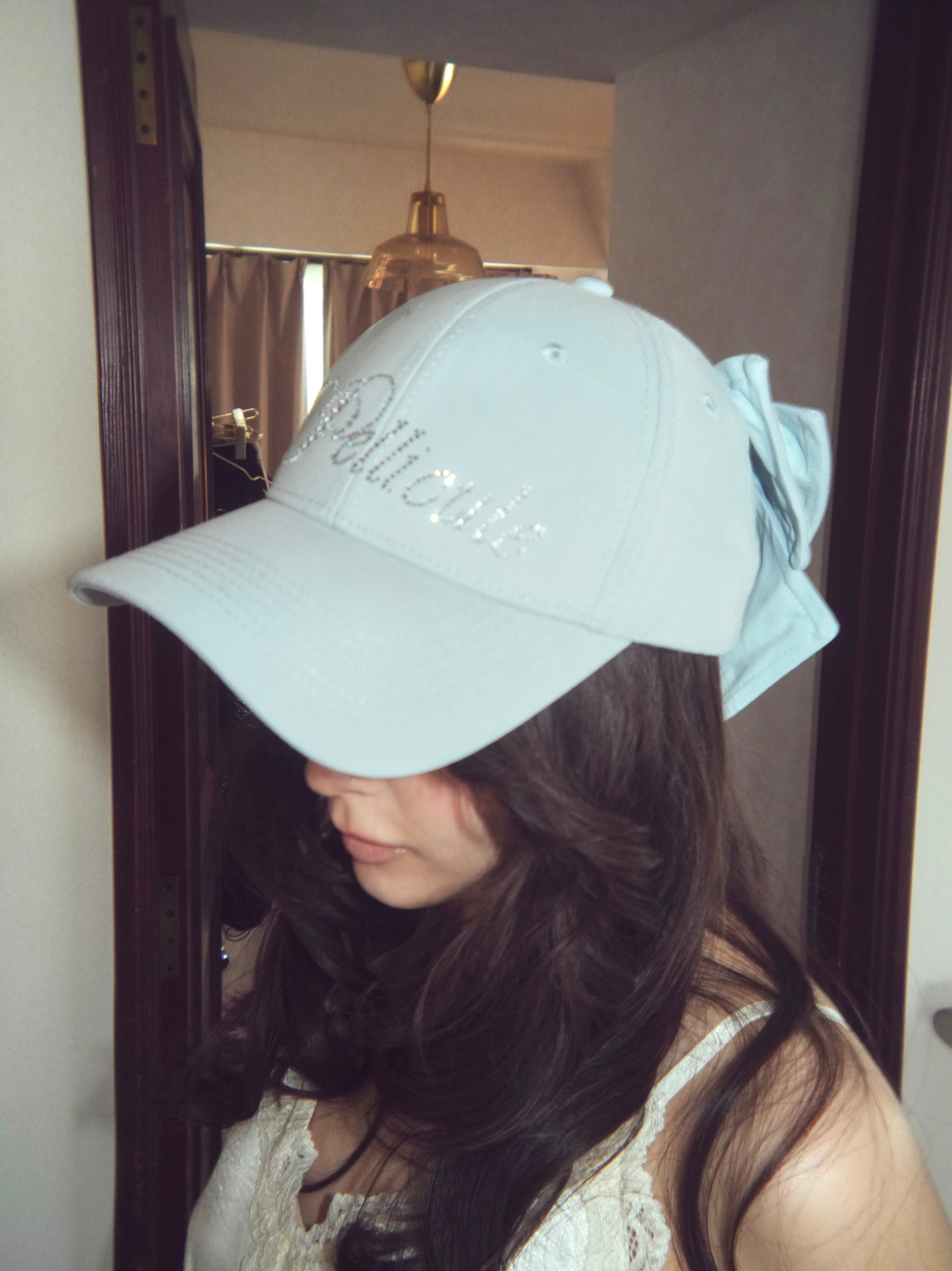 backribbon bijou cap
