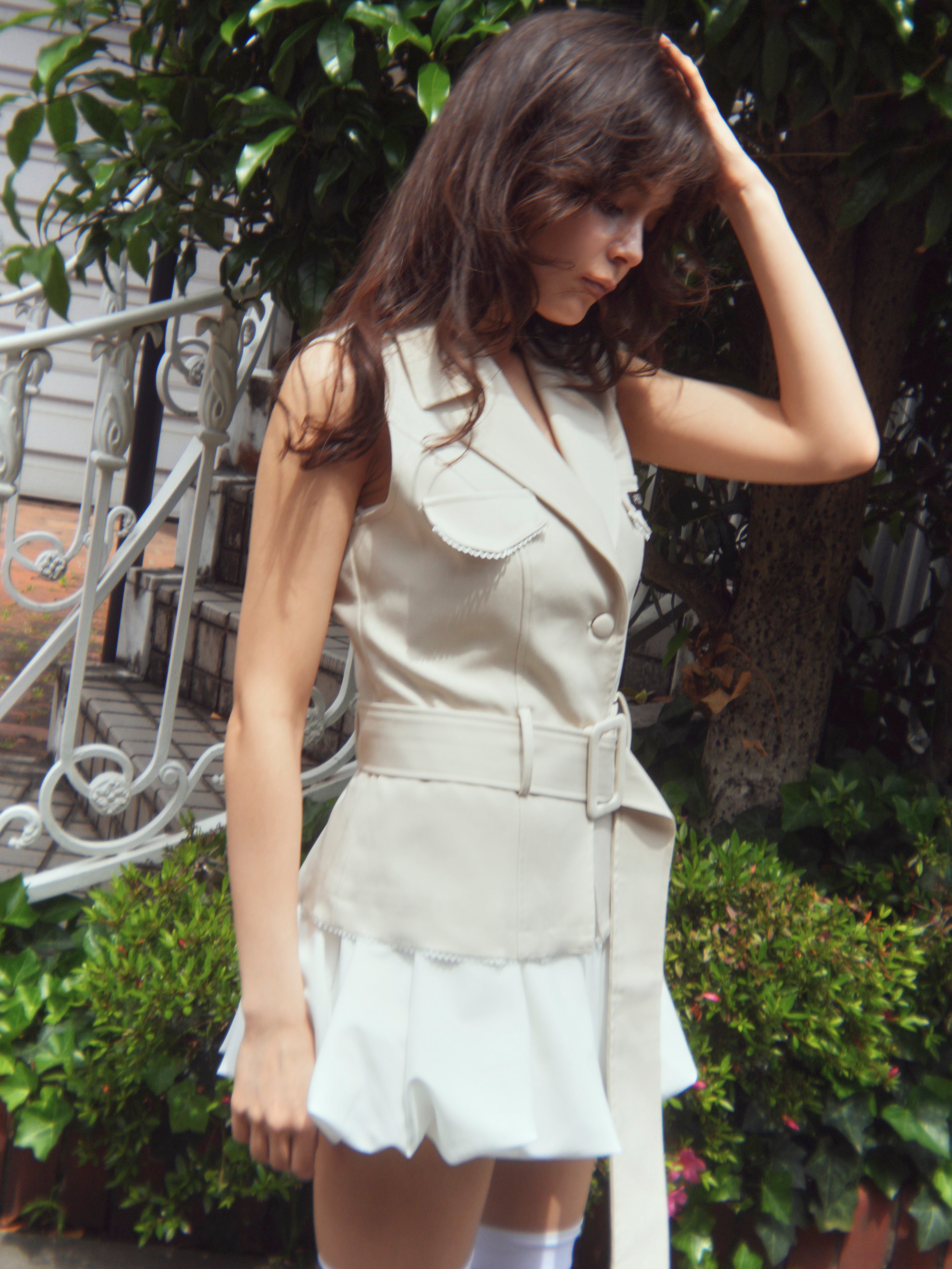 trench blouse jacket