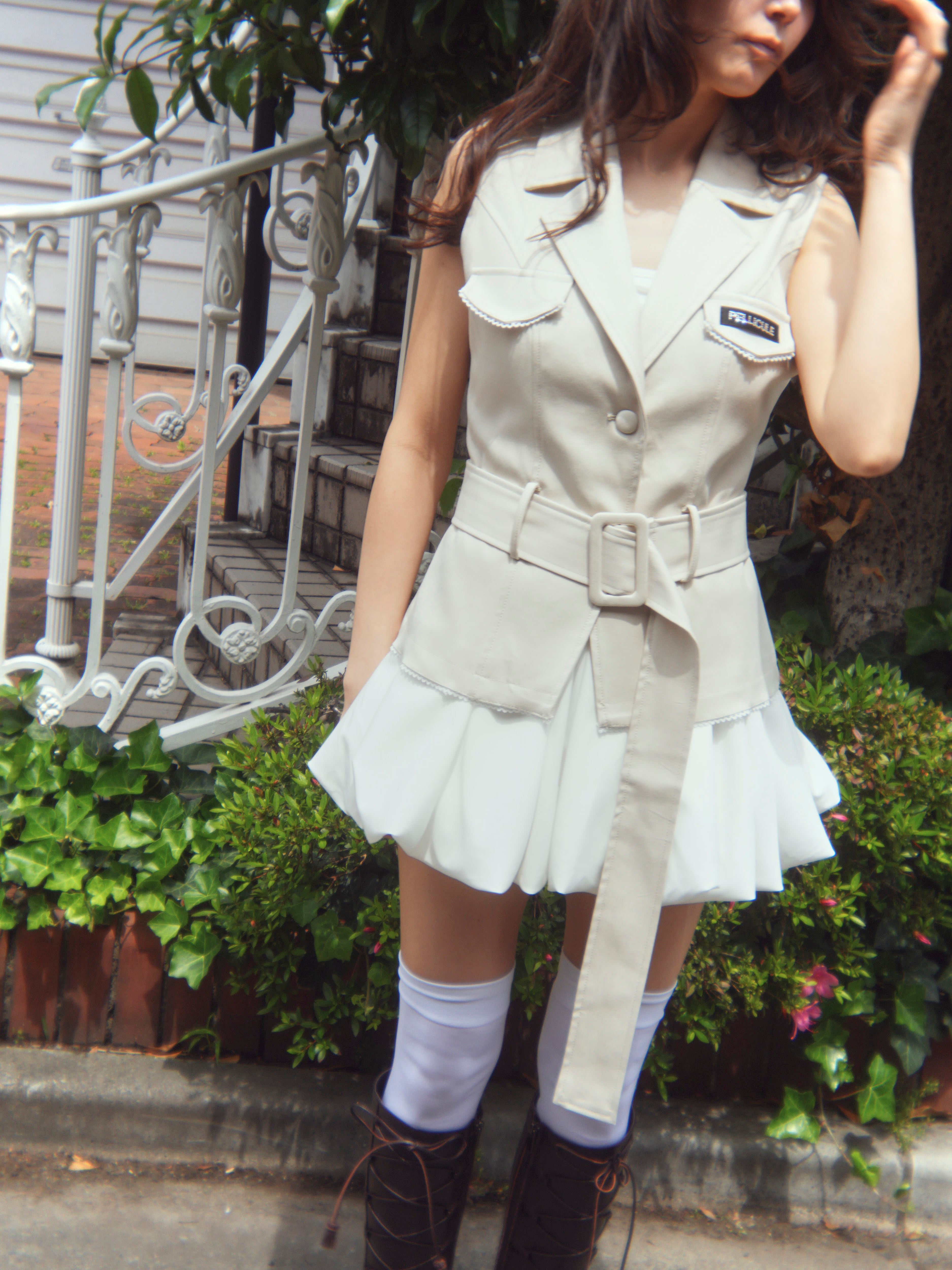 trench blouse jacket