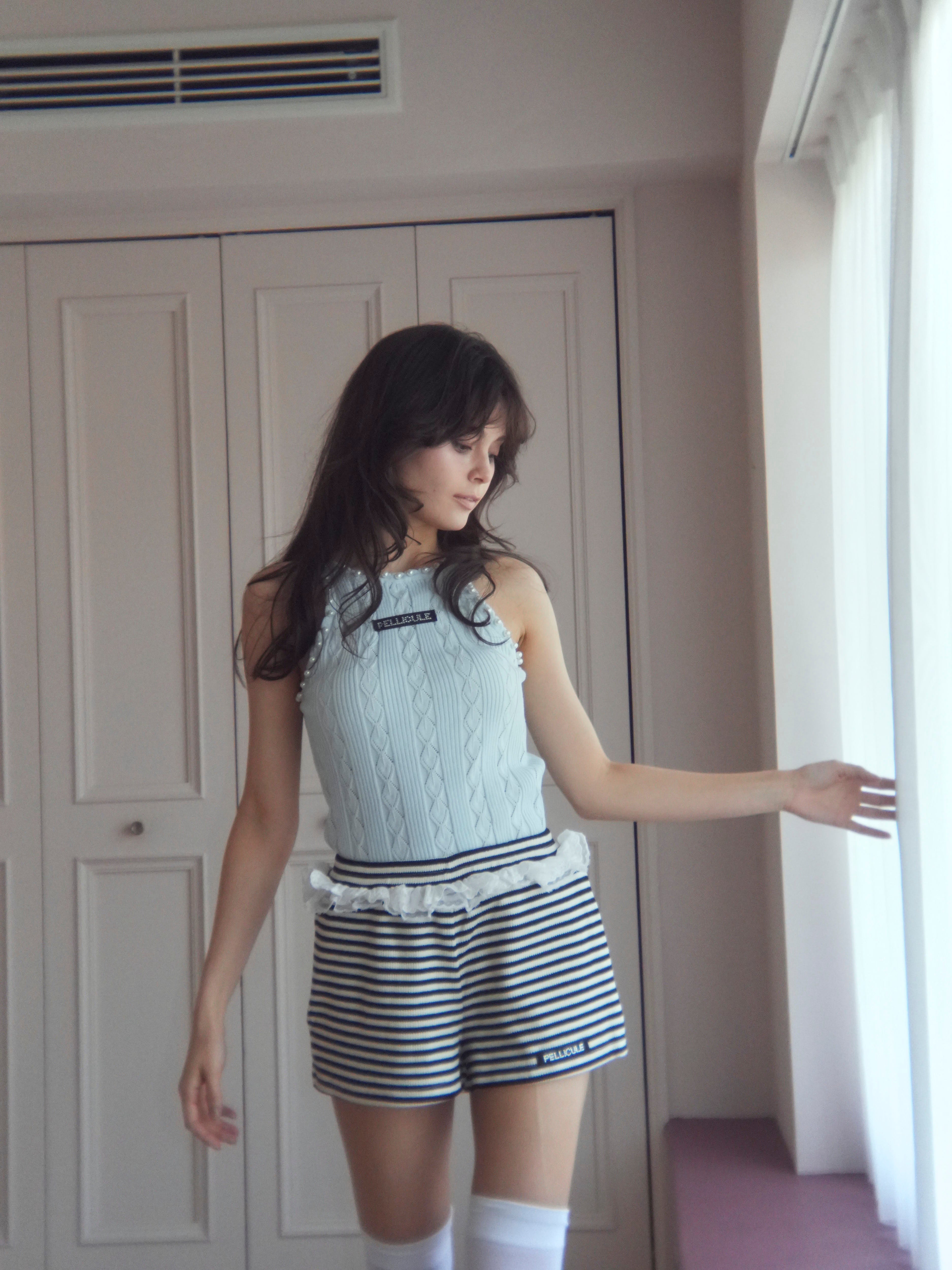 【即日発送】pellicule waistfrill BD shortpants waistfrill BD short pants｜PELLICULE | ぺリキュール