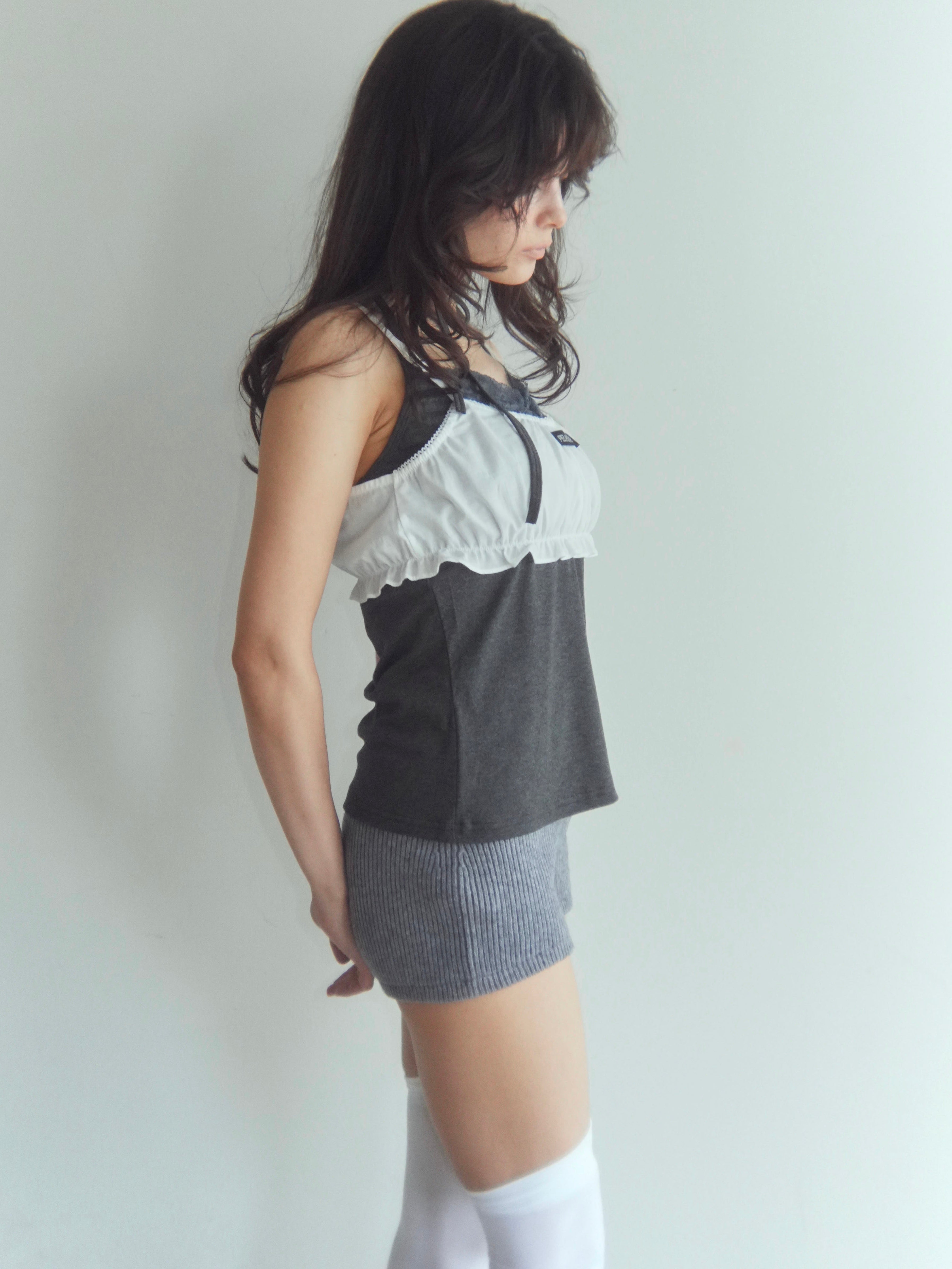 frontgather halter camisole｜PELLICULE | ぺリキュール