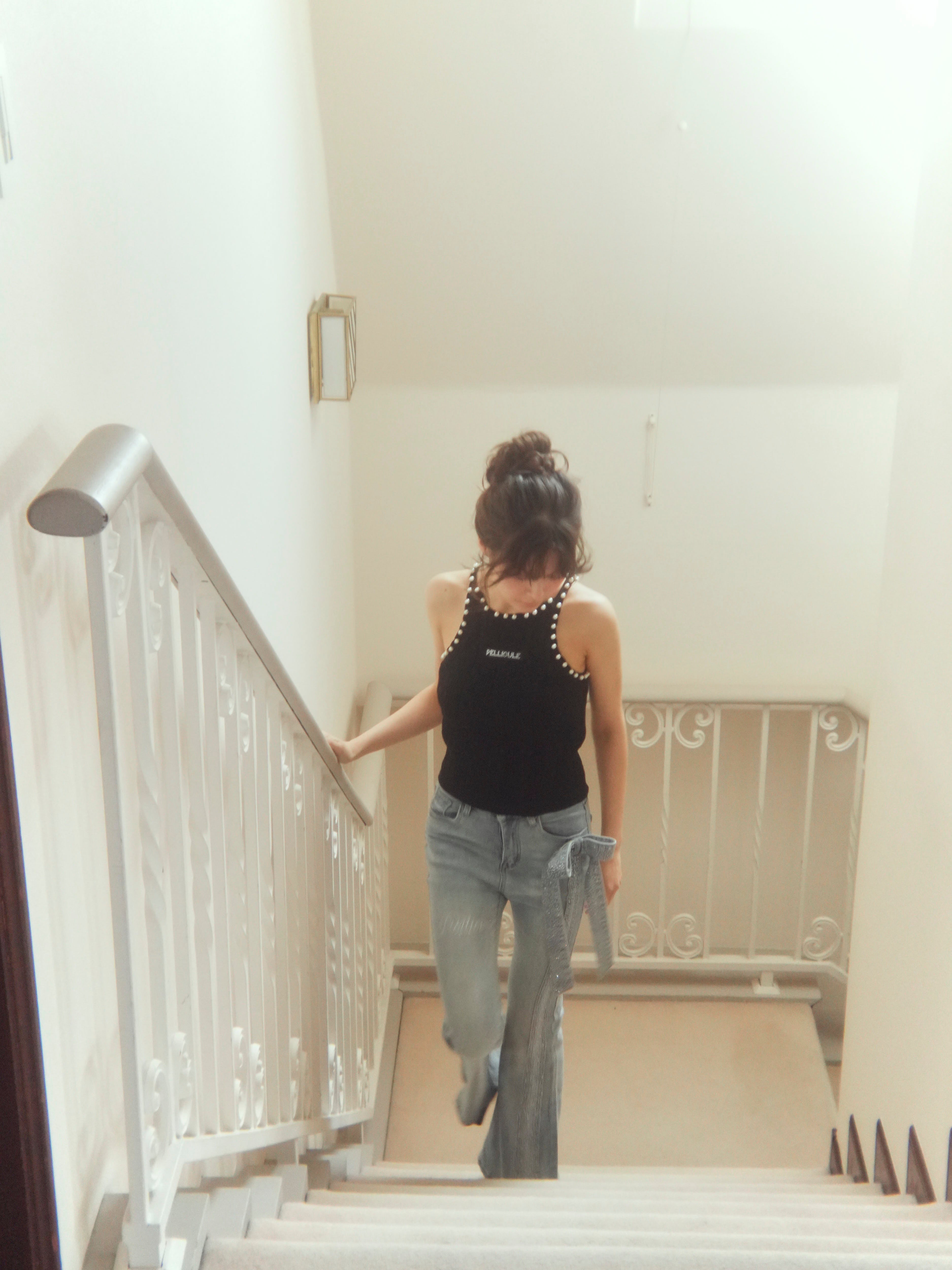 pearl halter camisole｜PELLICULE | ぺリキュール
