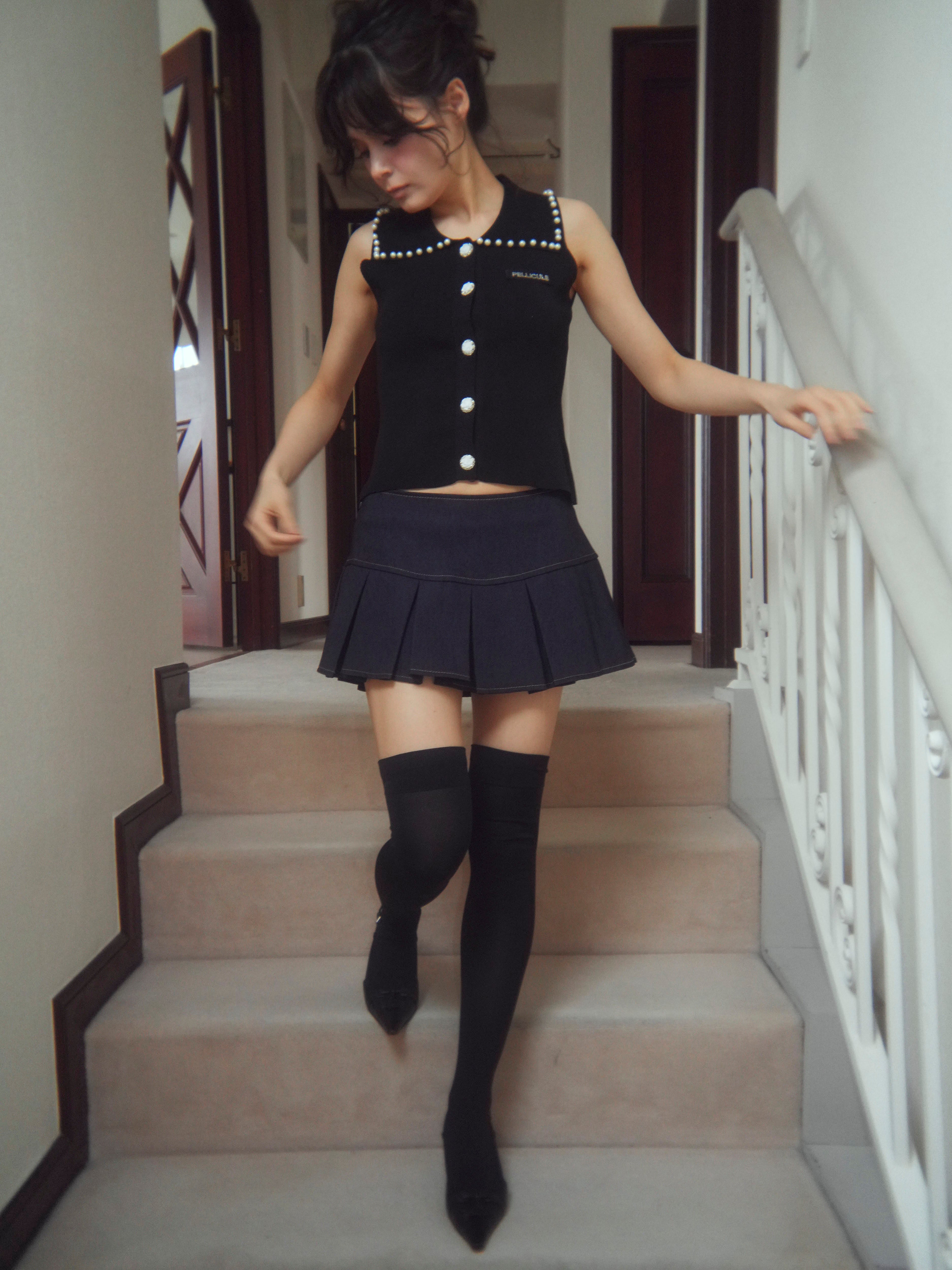 camelia pearl knit