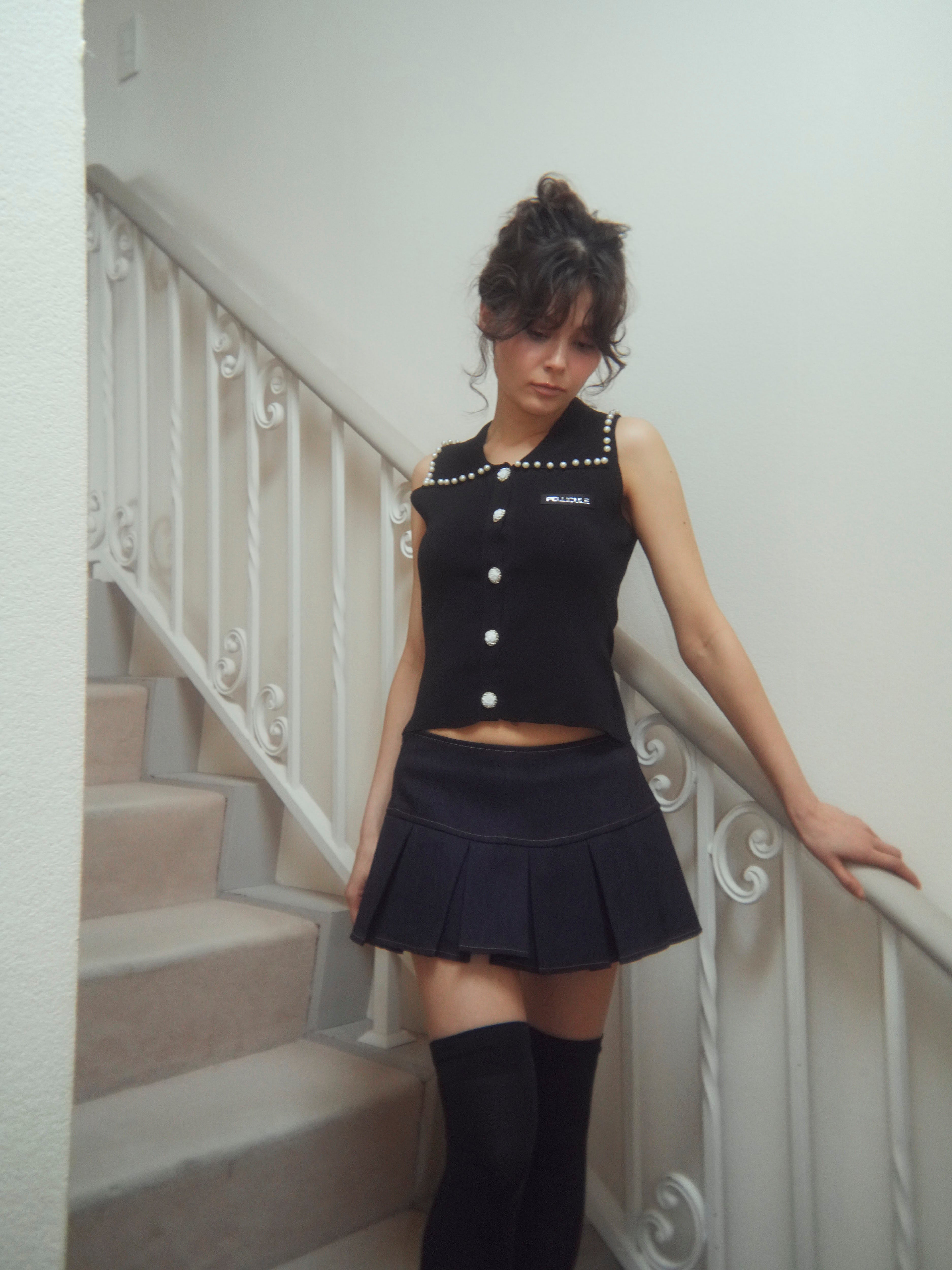 camelia pearl knit