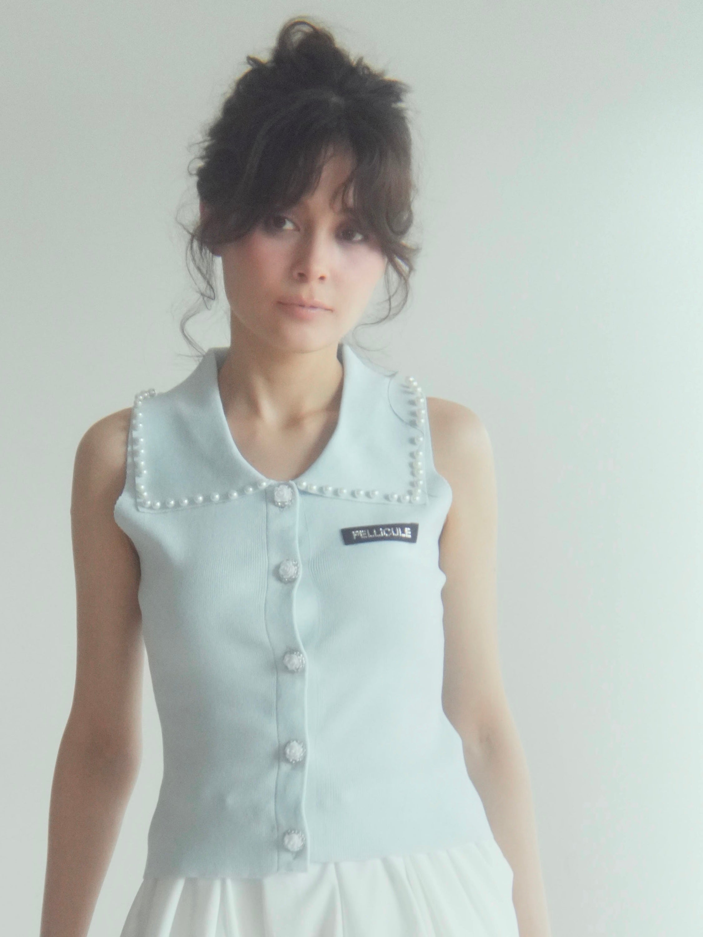 pellicule ペリキュール camelia pearl knit camelia pearl knit｜PELLICULE | ぺリキュール