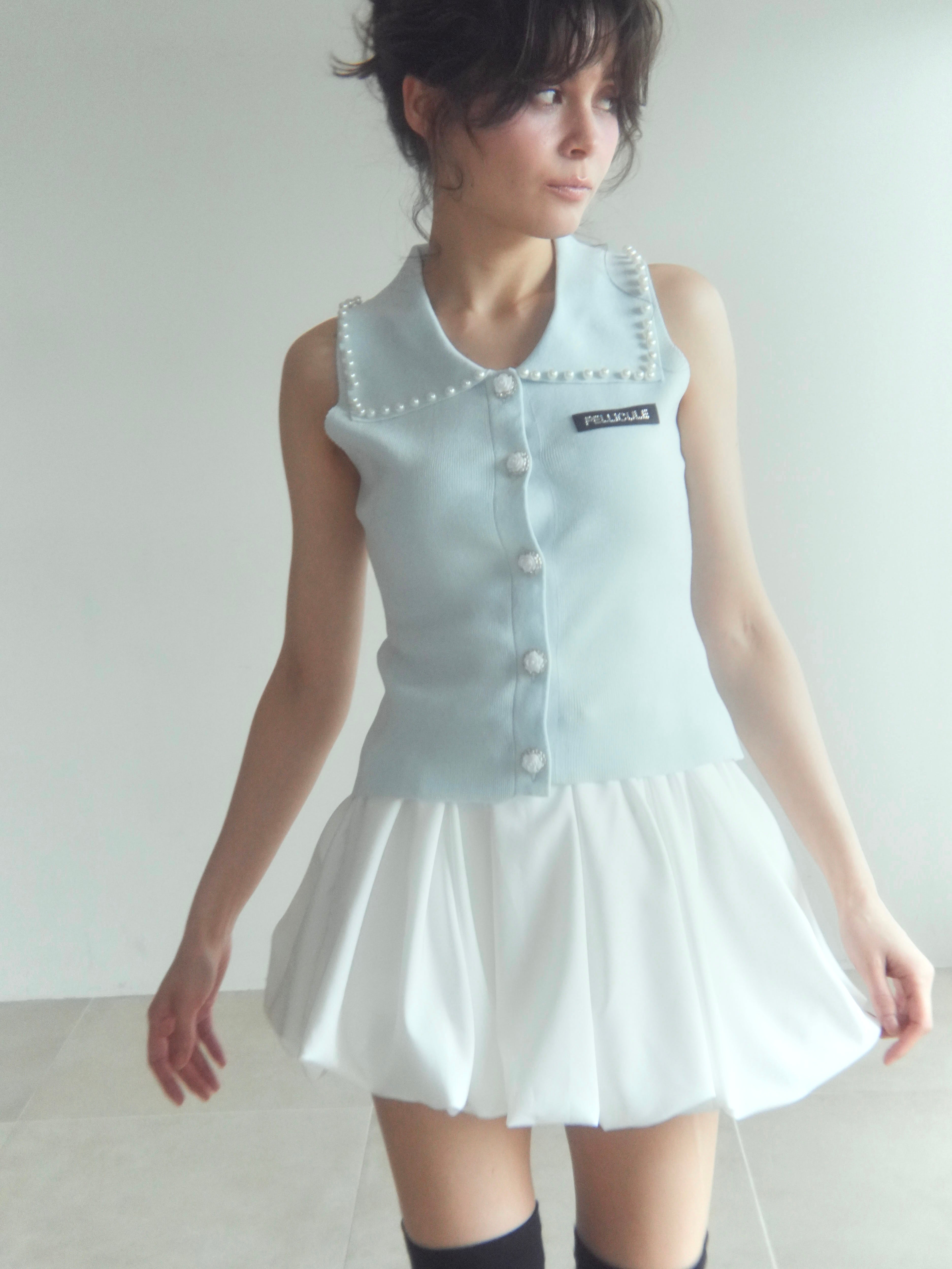 予約】camelia pearl knit｜PELLICULE | ぺリキュール