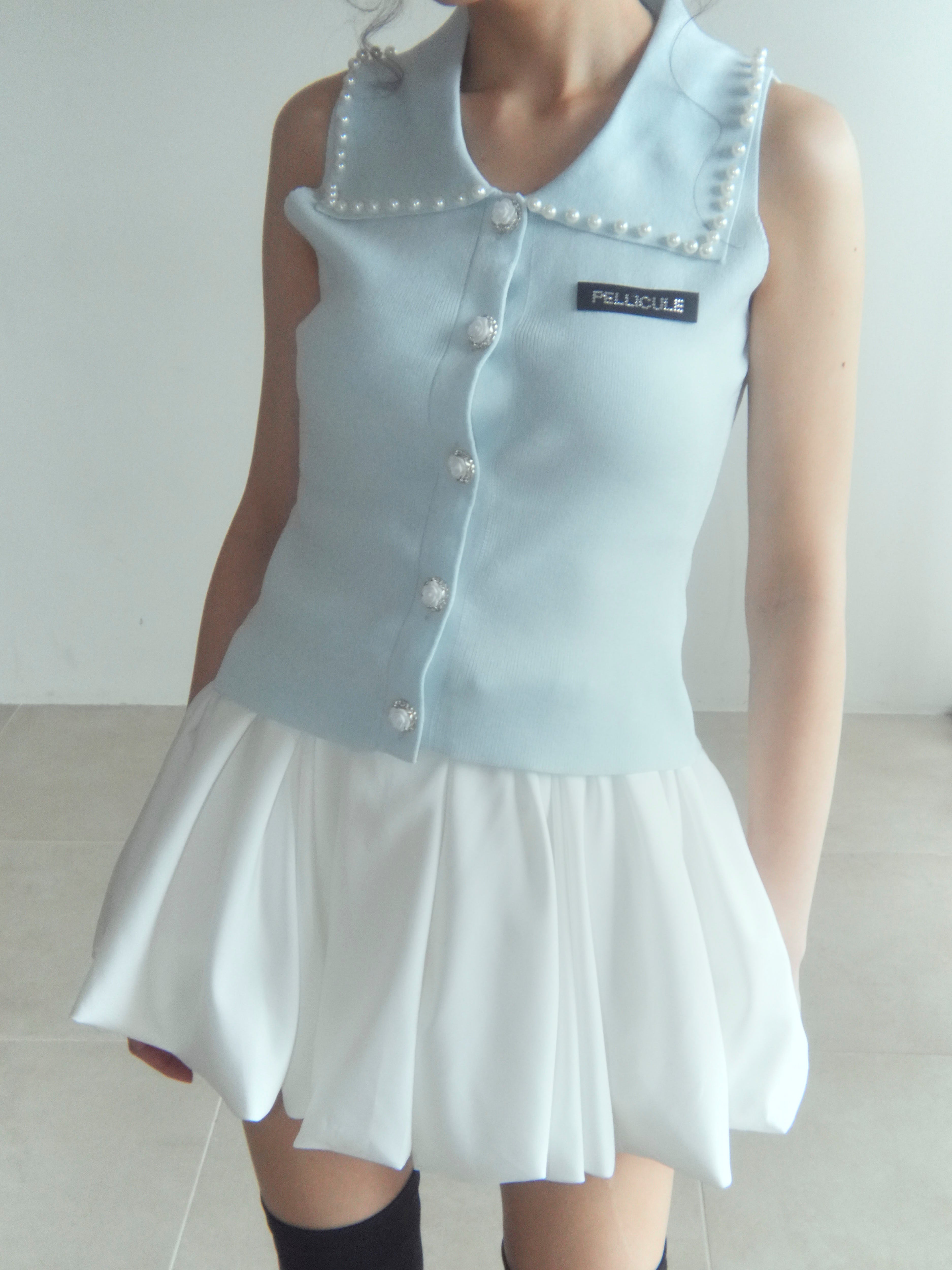 予約】camelia pearl knit｜PELLICULE | ぺリキュール