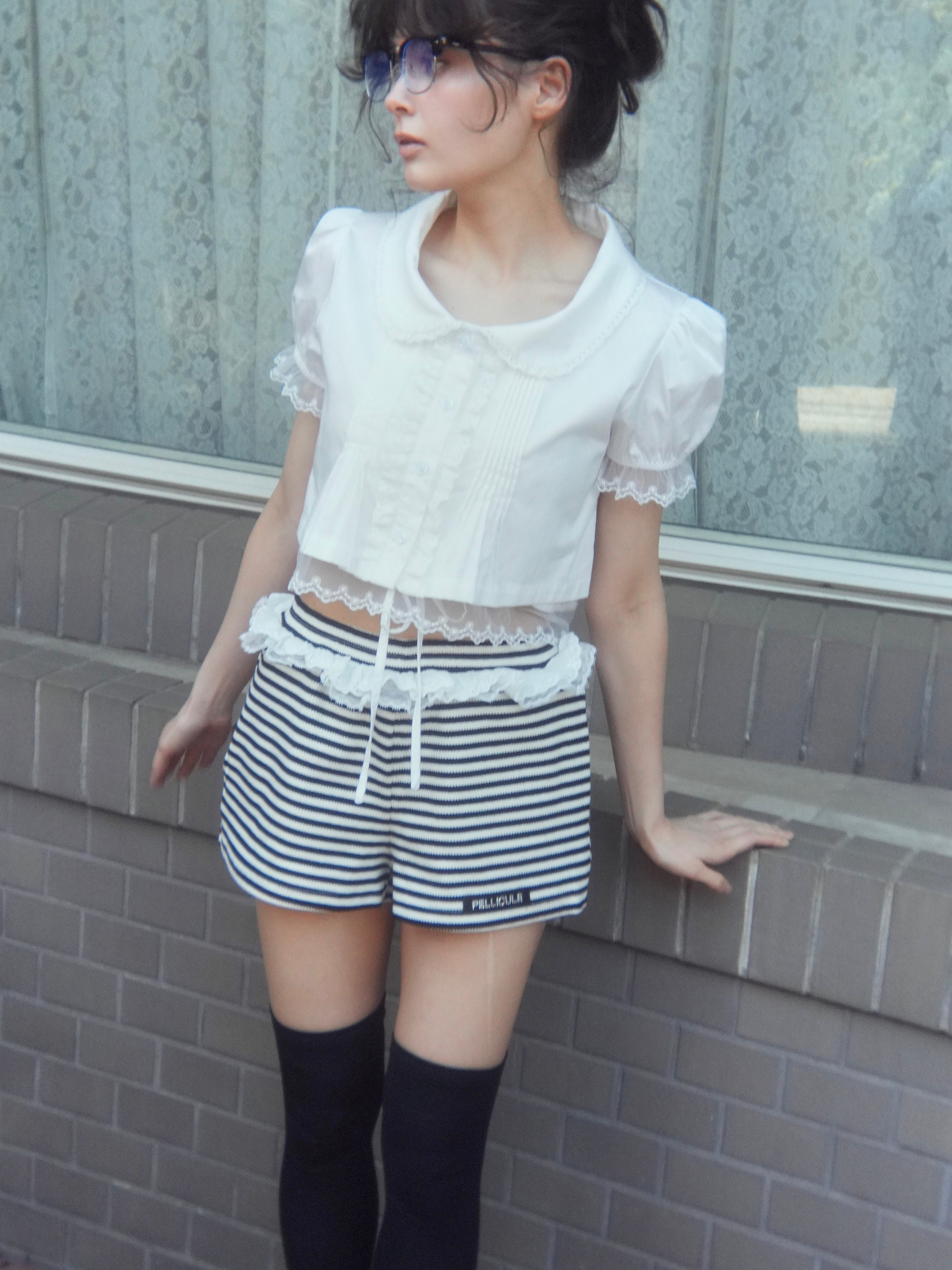 waistfrill BD short pants｜PELLICULE | ぺリキュール