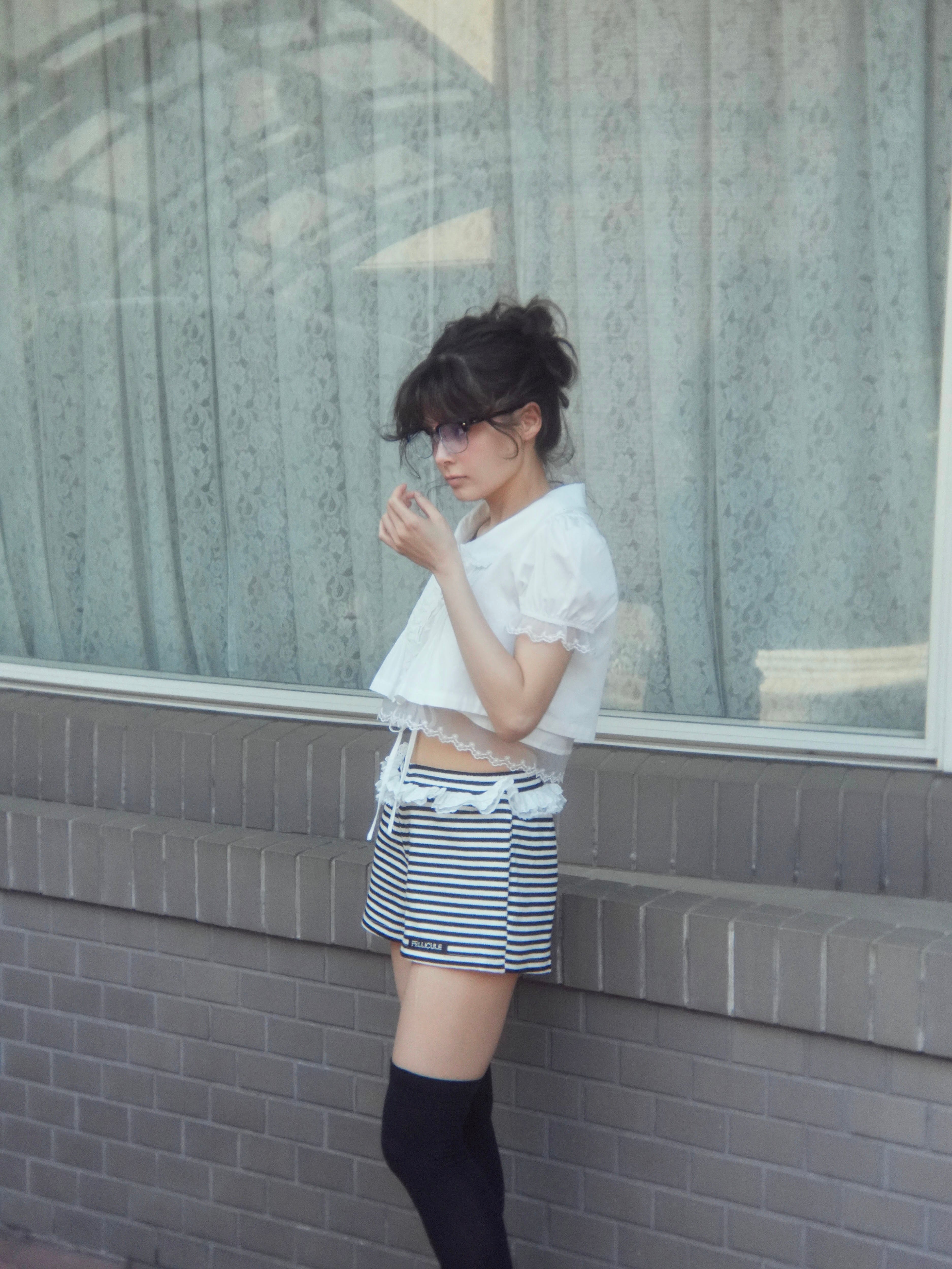 waistfrill BD short pants｜PELLICULE | ぺリキュール