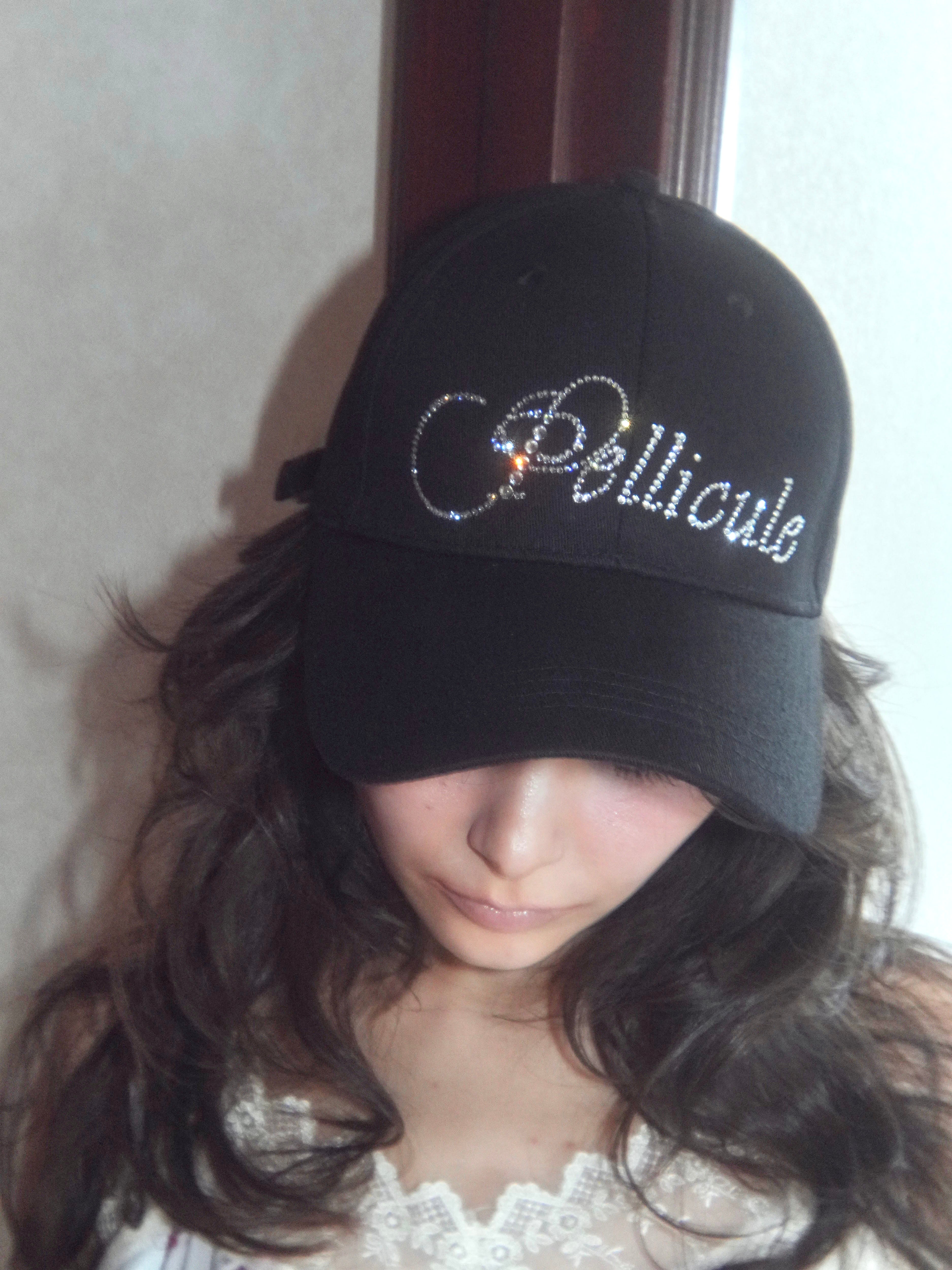 新品 Pellicule ペリキュールキャップブラック bijouline logo cap｜PELLICULE | ぺリキュール