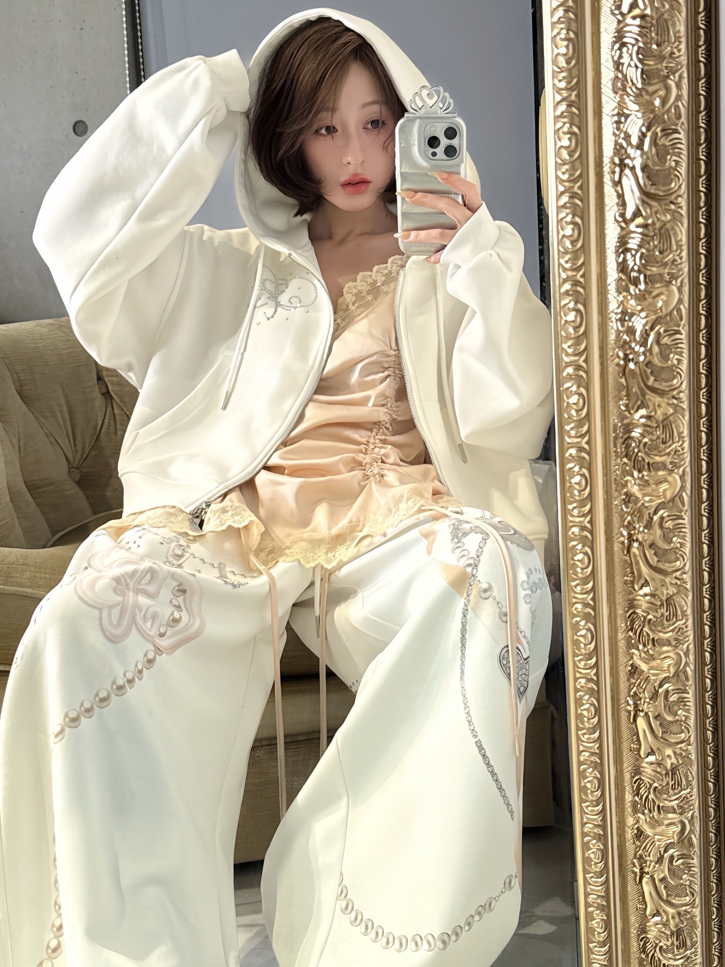 icon artgram sweat pants｜PELLICULE | ぺリキュール