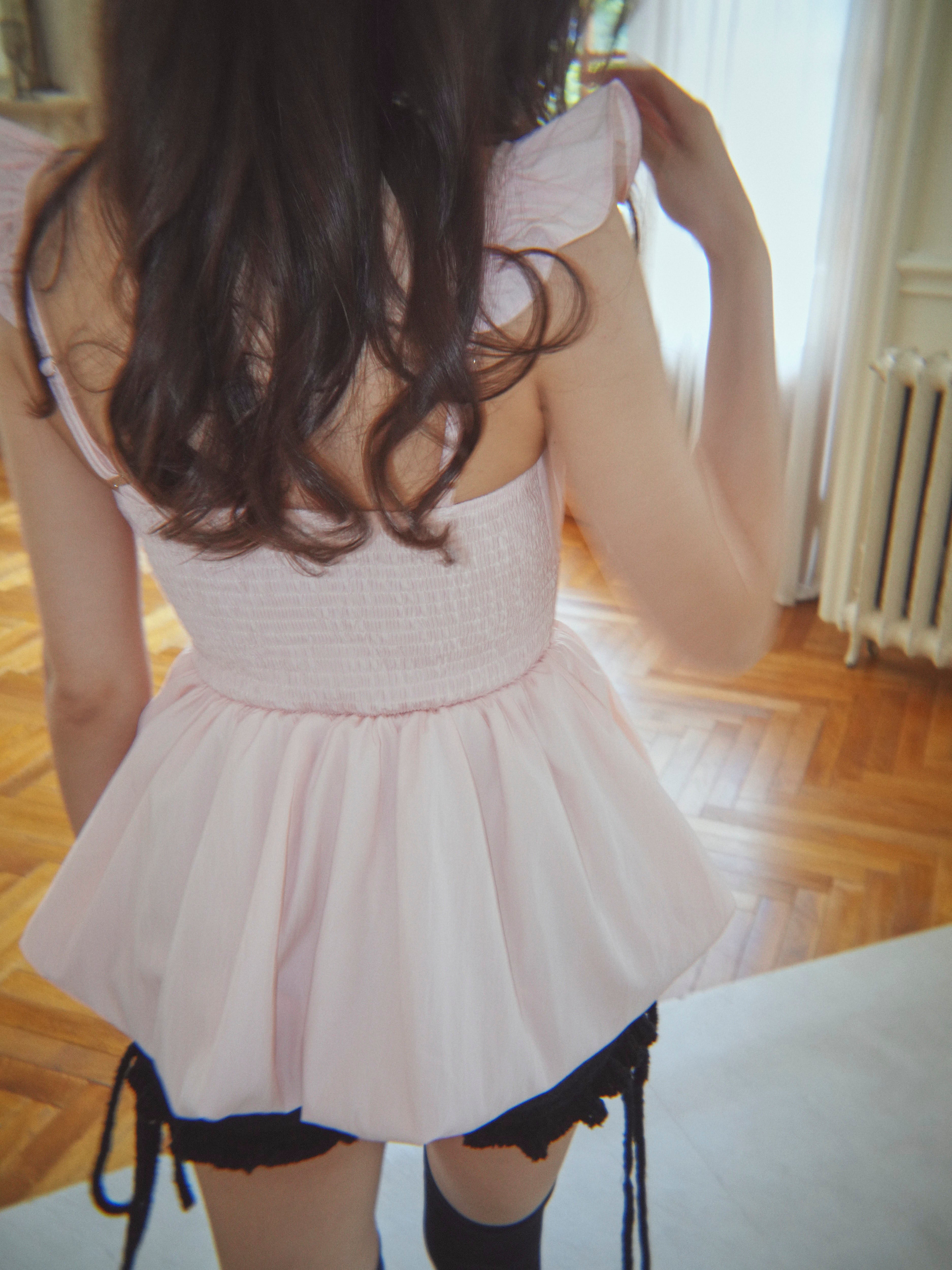 frillgather peplum tops