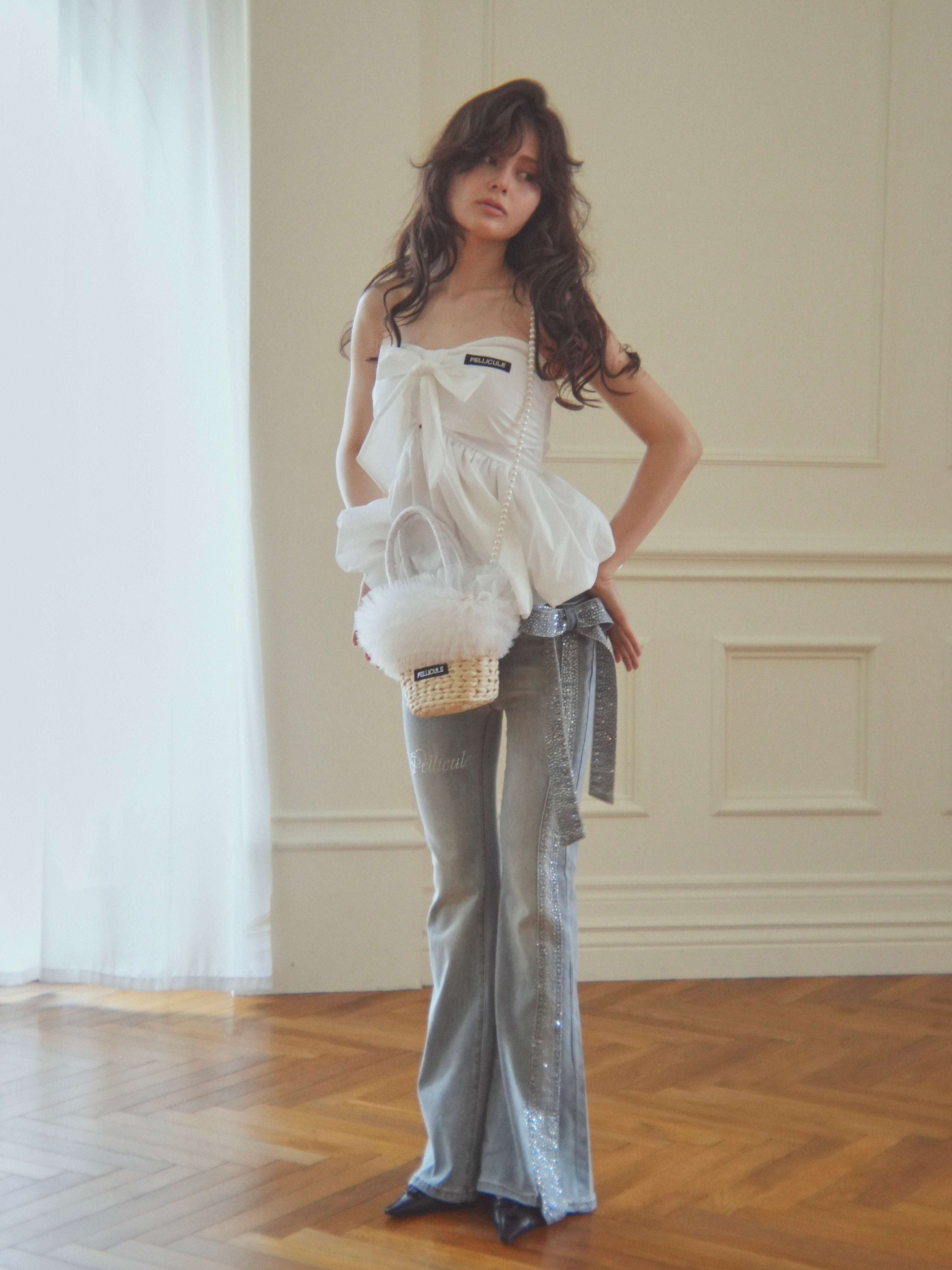 tulle basketbag｜PELLICULE | ぺリキュール