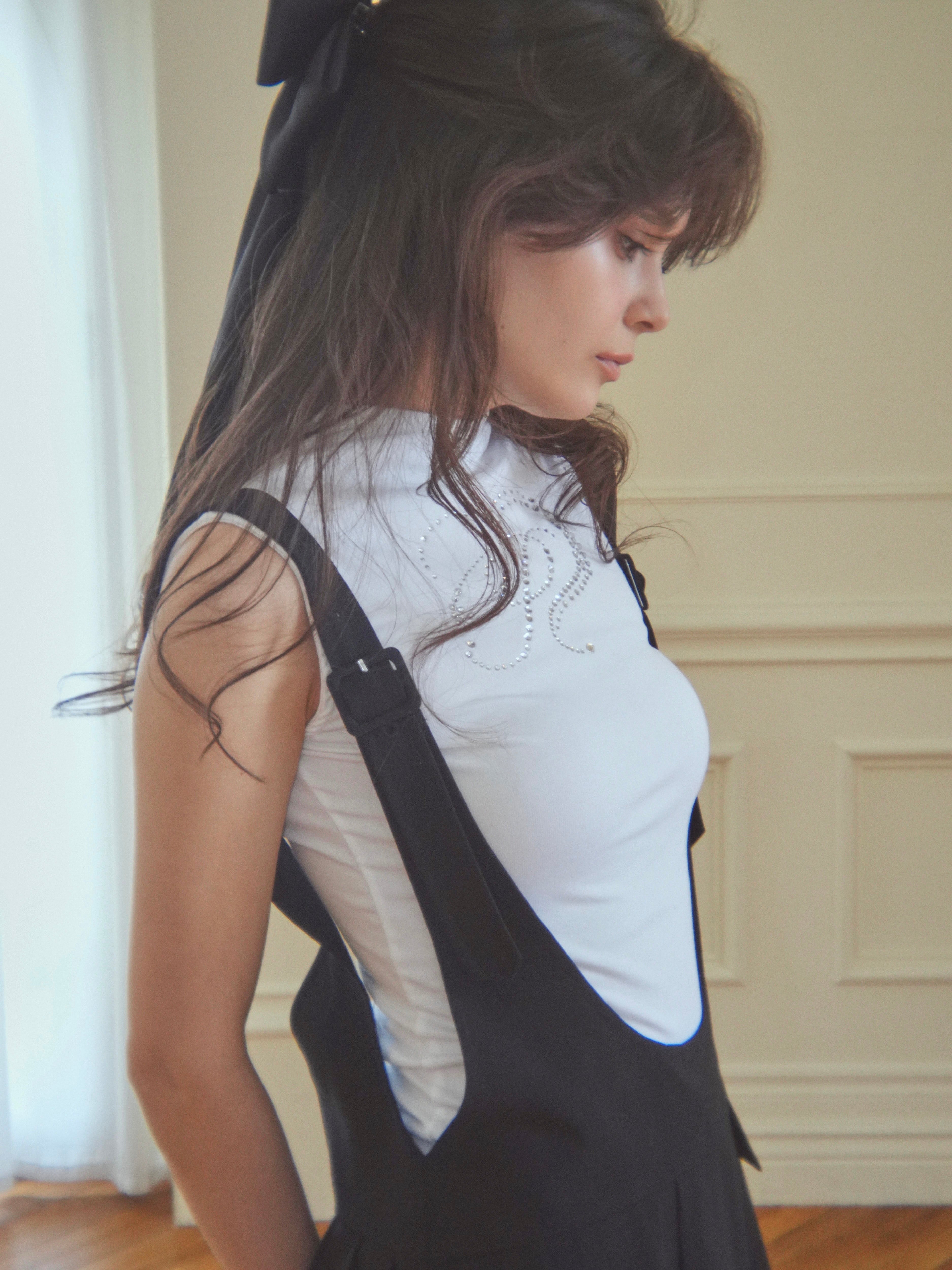 ribbon jumper skirt