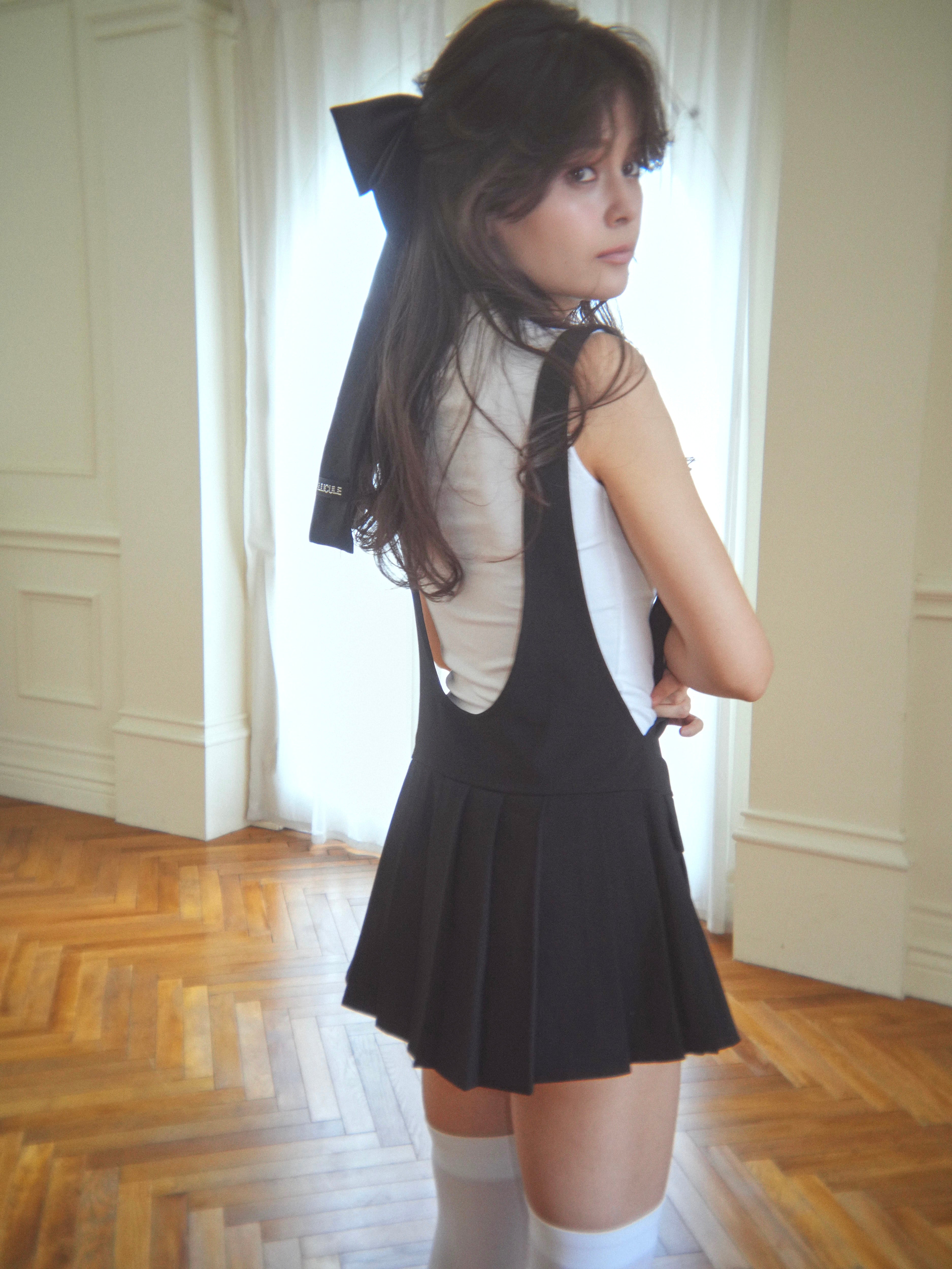 ribbon jumper skirt