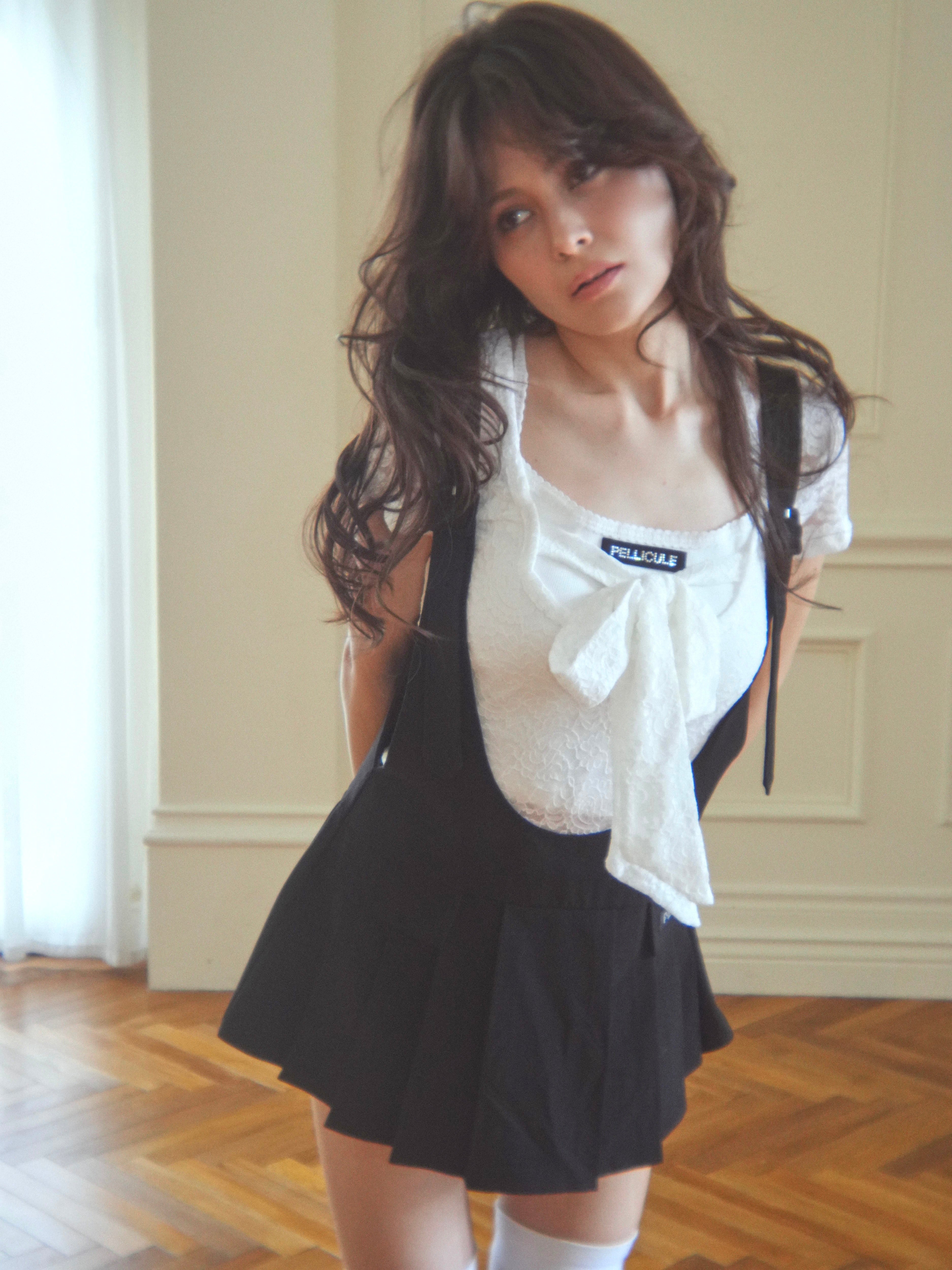 ribbon lacy layertops