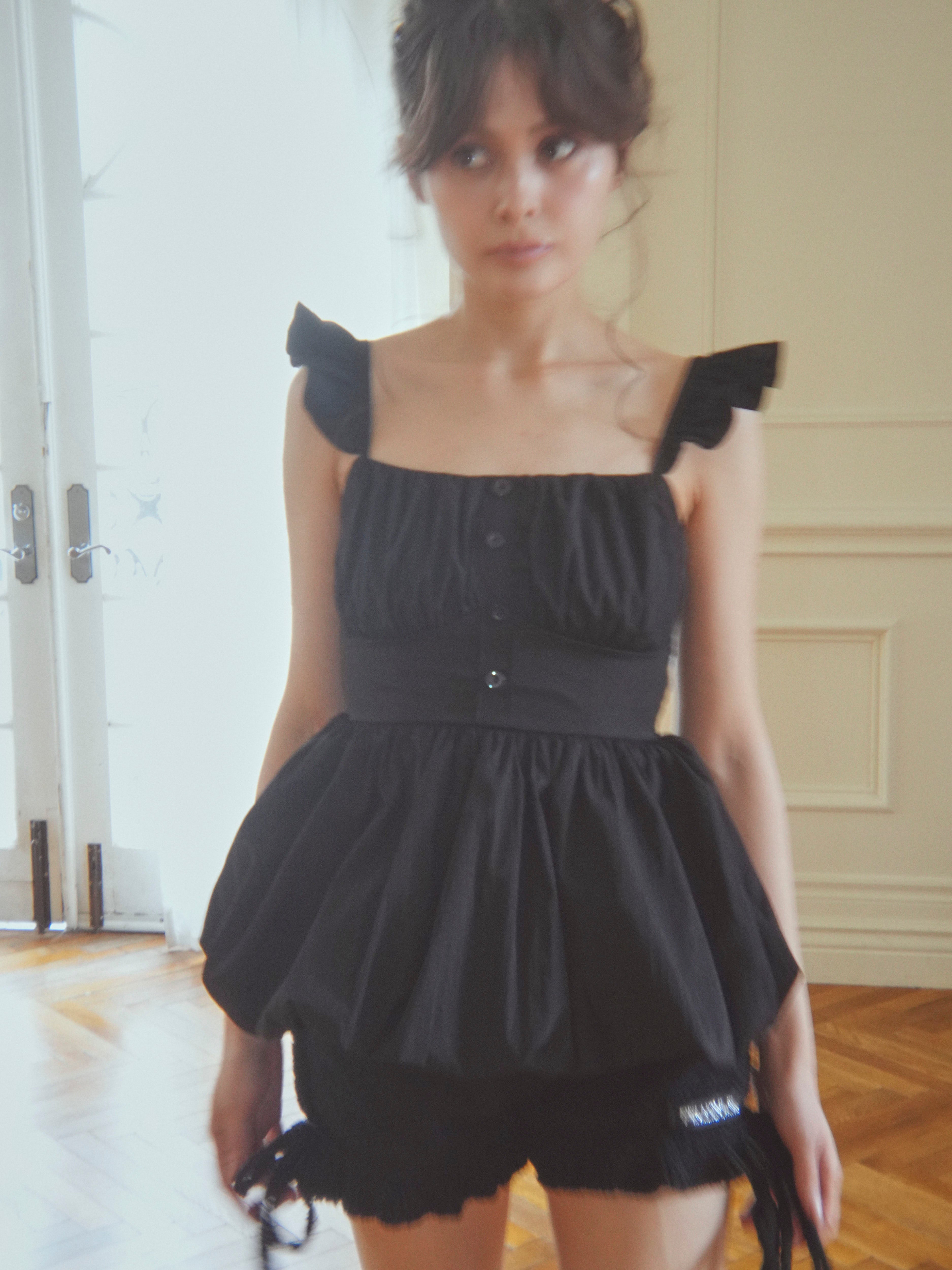 frillgather peplum tops｜PELLICULE | ぺリキュール