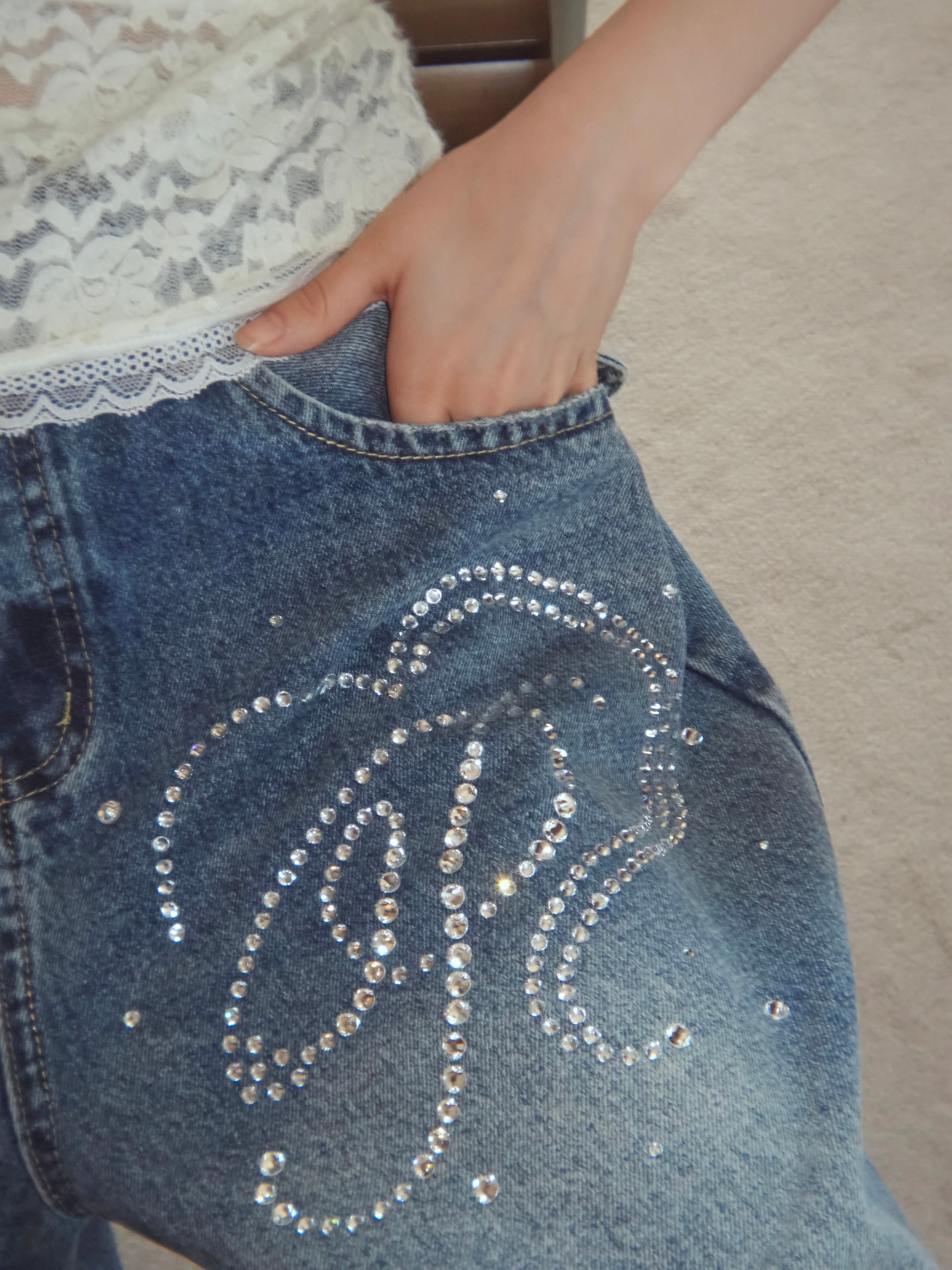 curvywide loose denim｜PELLICULE | ぺリキュール